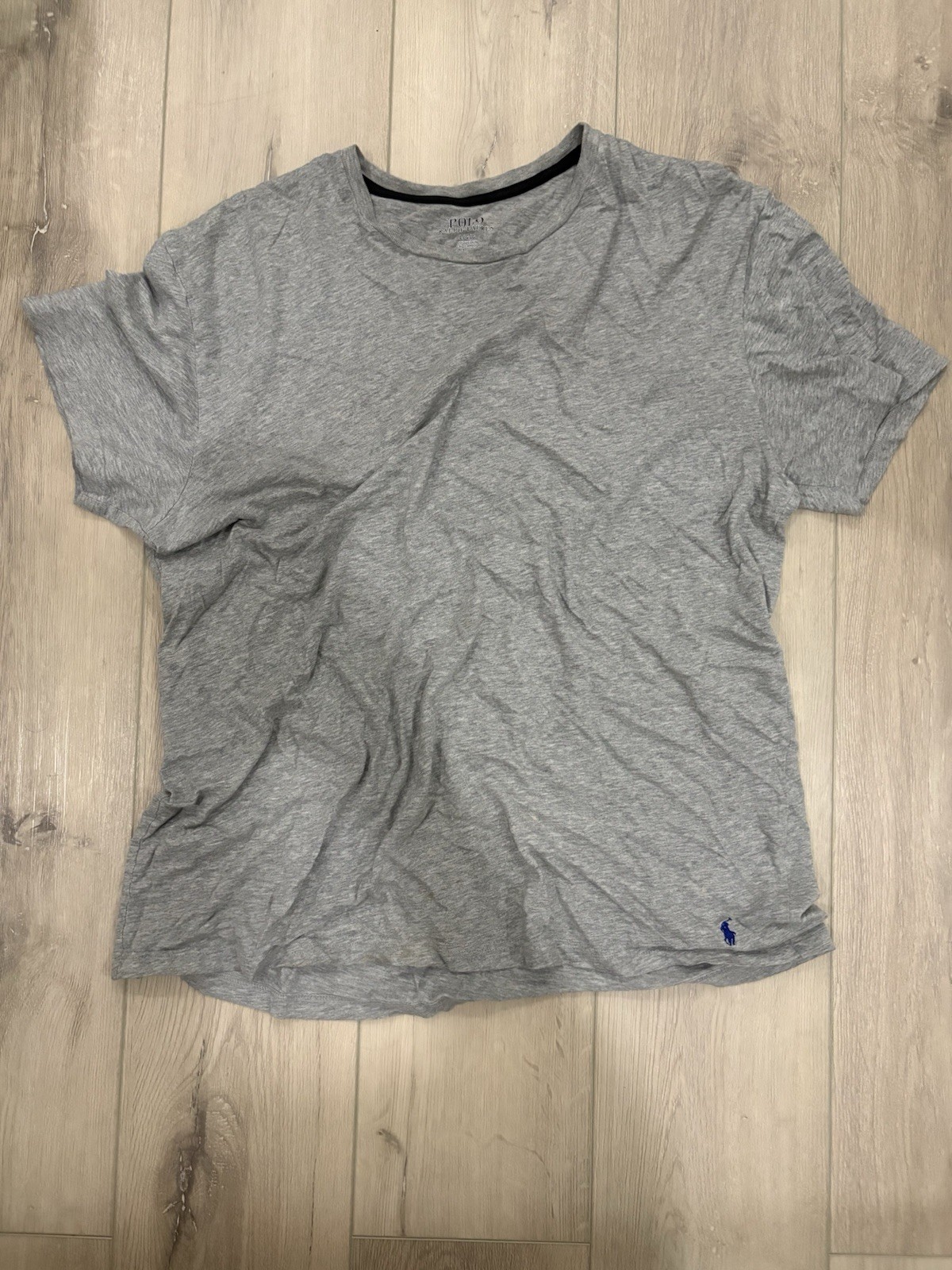 Polo Ralph Lauren Men’s Relaxed Fit Logo Crew Neck Cotton Jersey Tee Lot 2 L