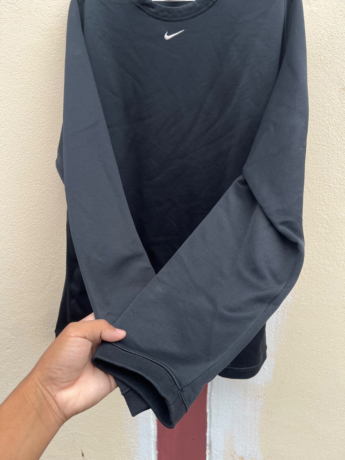Nike Mini Swoosh Performance Long Sleeve Black