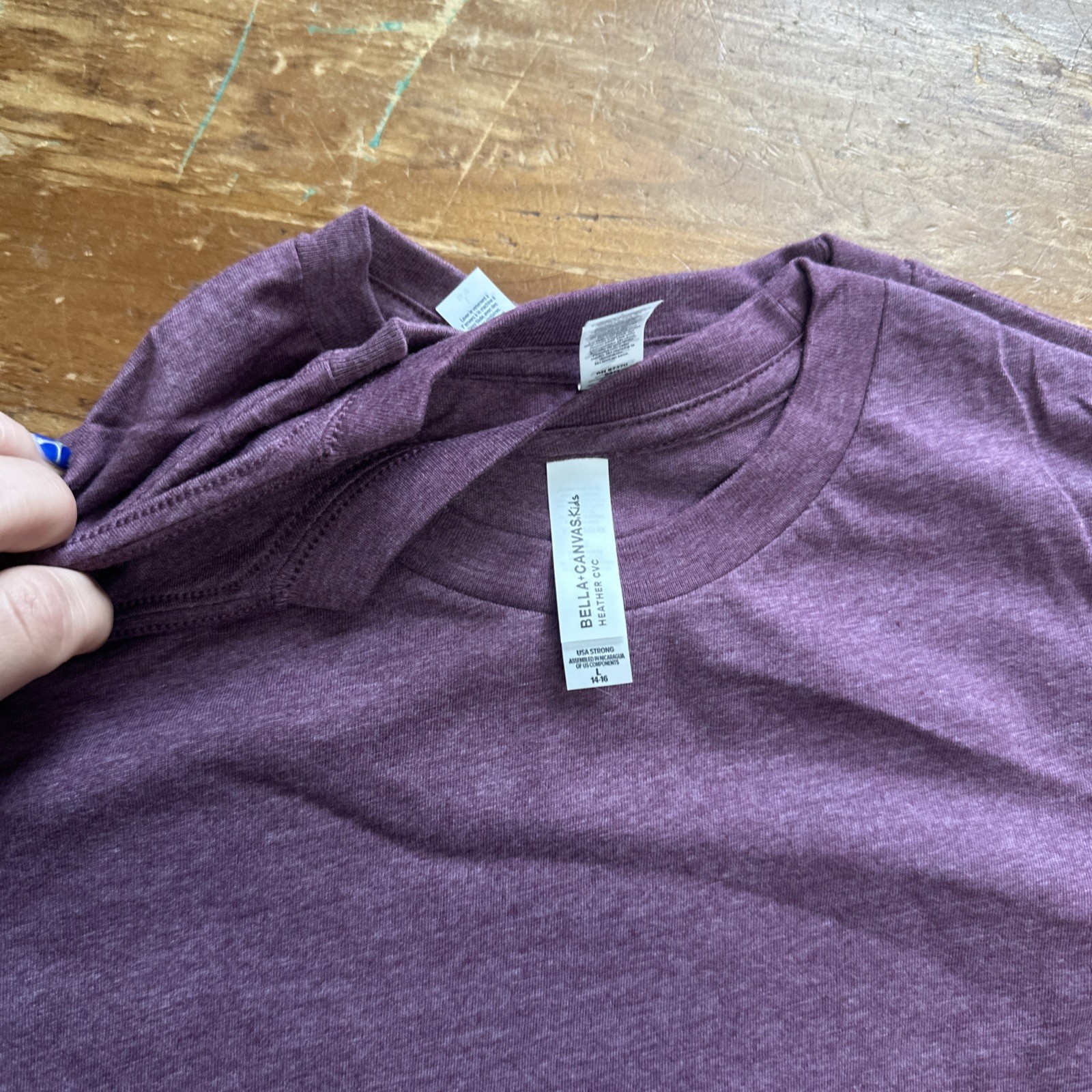 BELLA + CANVAS – Youth CVC Jersey Tee – 3001YCVC