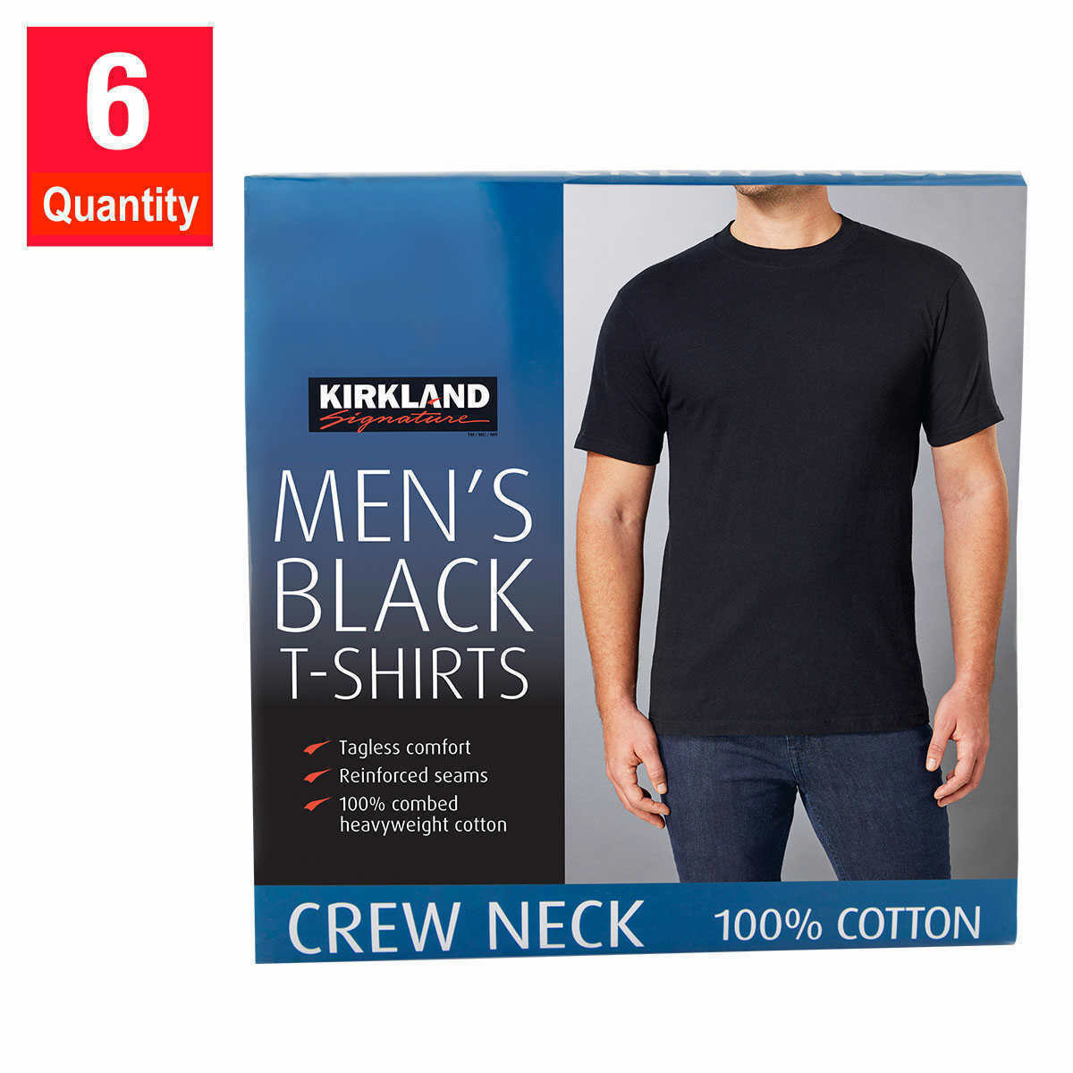 6 or 1 Piece Tshirt T Shirt Men Man Crew Neck Roundneck Crewneck Tee White Black