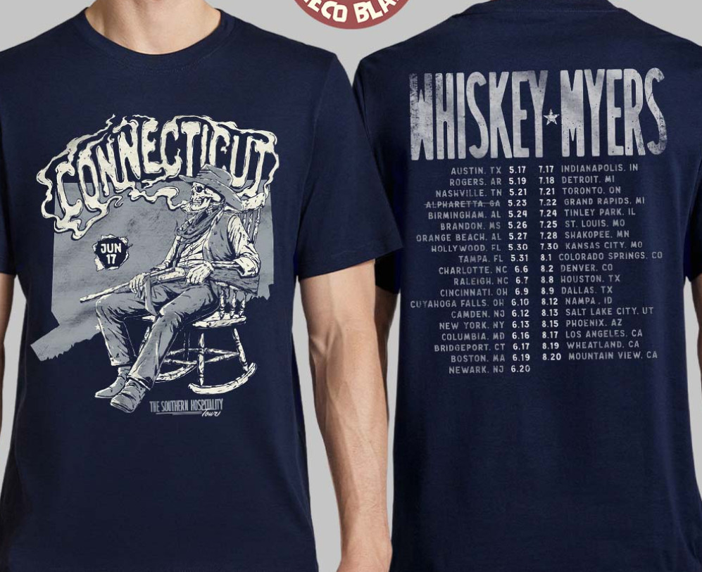 NEW! Whiskey M June 17 2026 Navy T-Shirt Unisex Tee Full Size S-5XL 2 sides