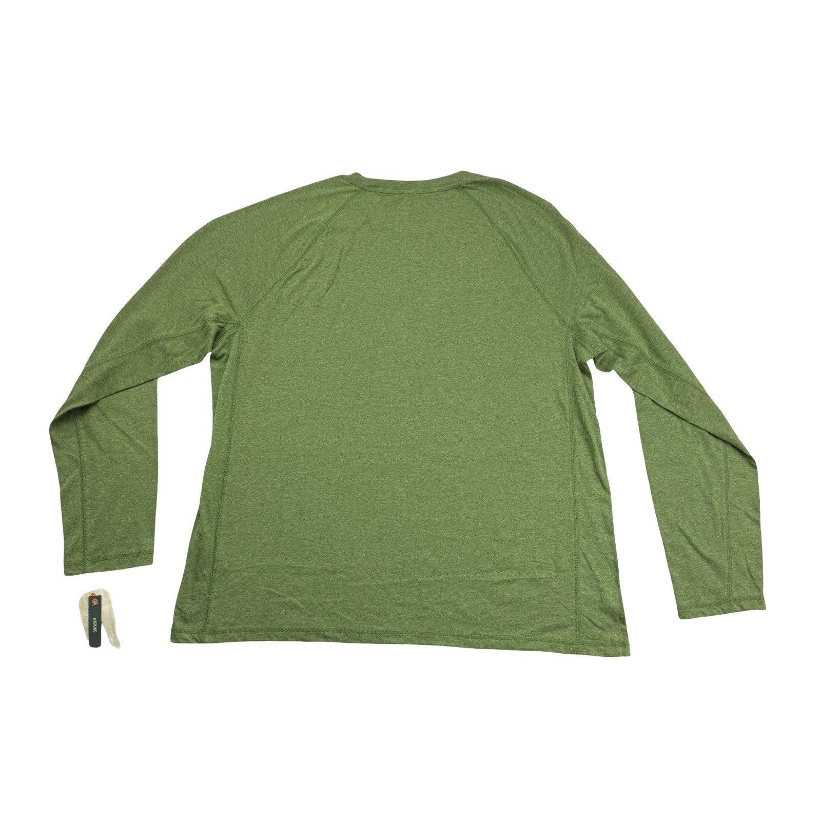 Outdoor Life Shirt Mens XXL Green Long Sleeve Lightweight Stretch Wicking Hiking
