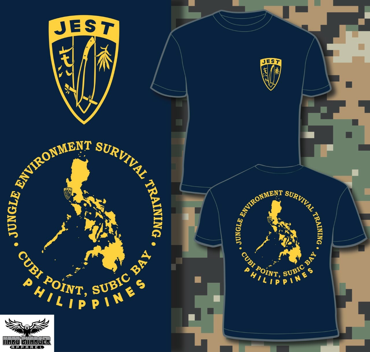 JEST School Jungle Environment Survival Training Subic Bay Philippines T-shirt