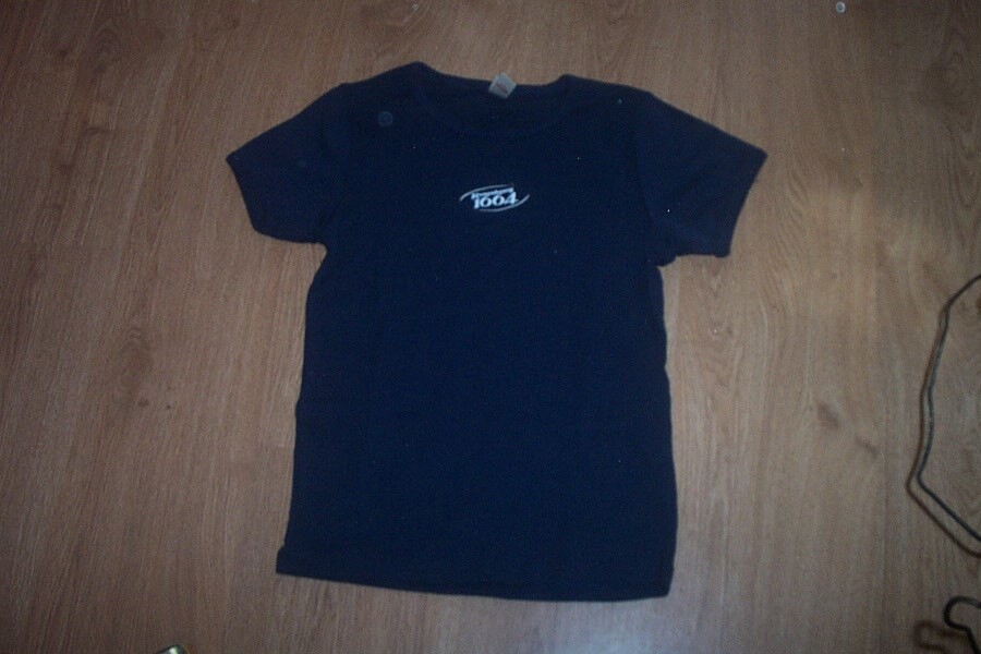BRAND NEW Kronenbourg 1664 Anvil Jewel Neck Logo T Shirt Lady Small