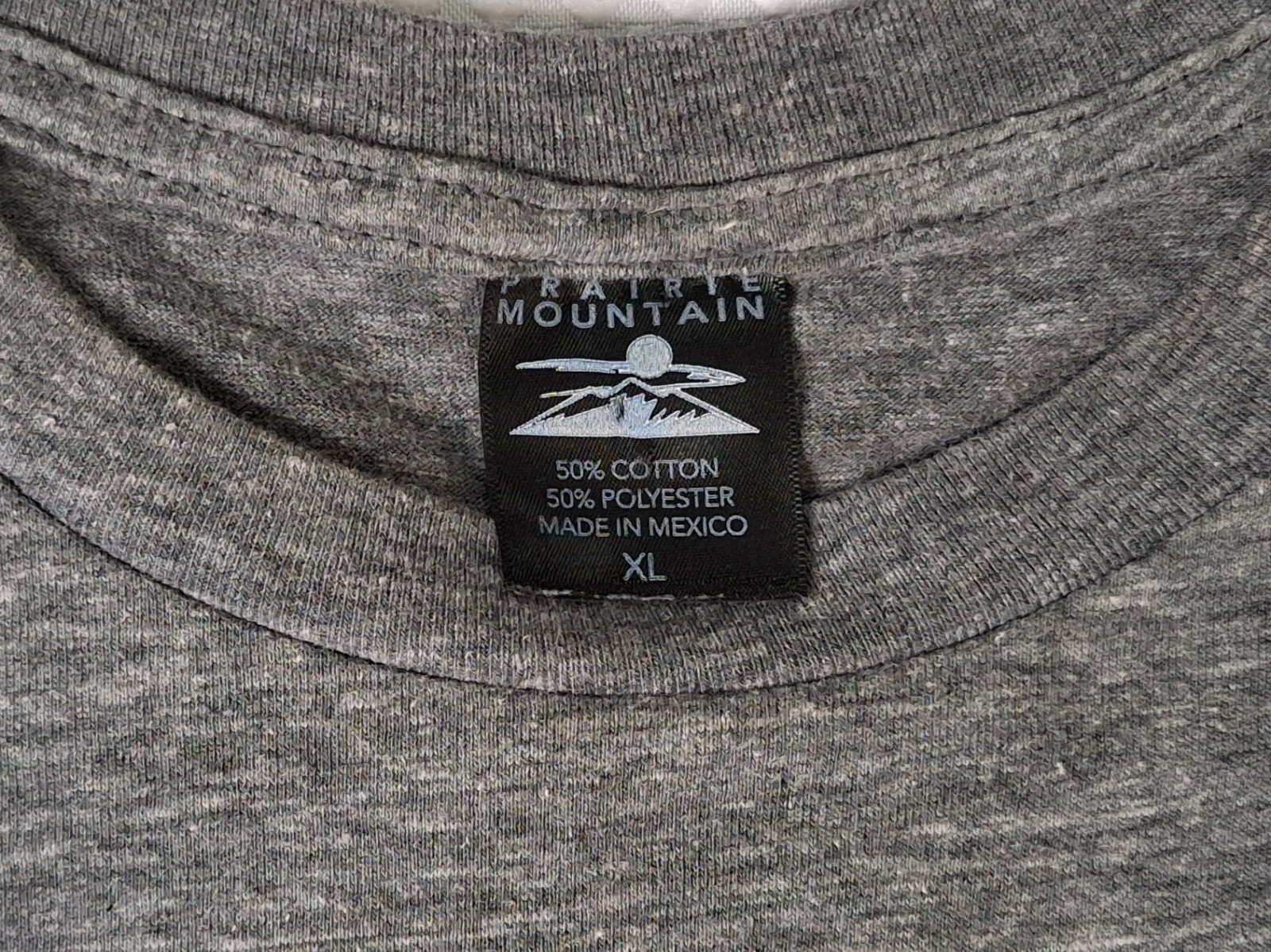 Stone Mountain Park Georgia Souvenir Dark Grey T-shirt Size XL Prairie Mountain
