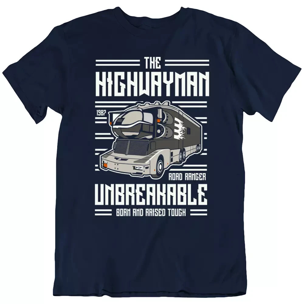 The Highwayman Trucker Truck Driver vehicle Transportation Car T Shirt Gift New