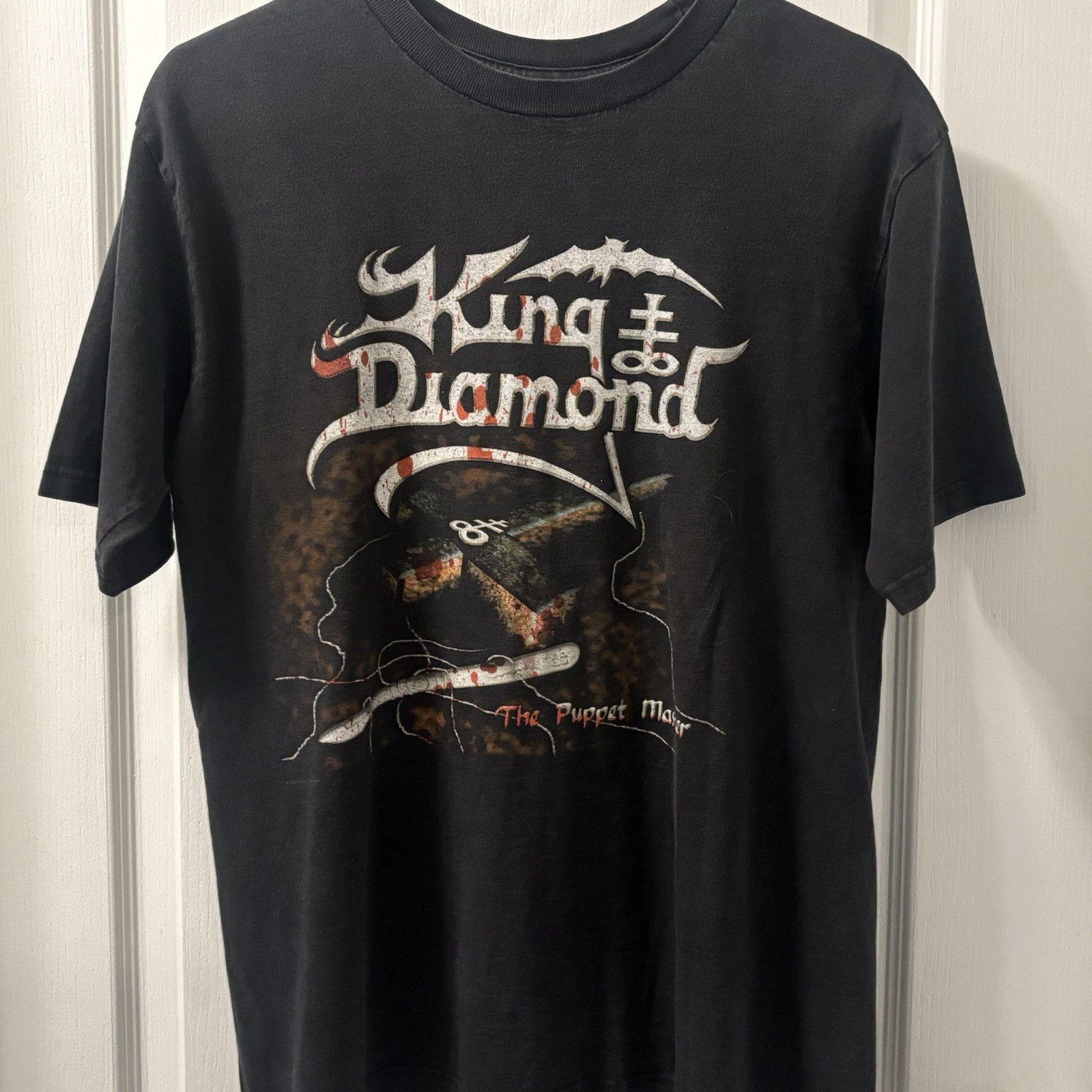 Rare King Diamond Puppet Master Tour Shirt Size Medium.