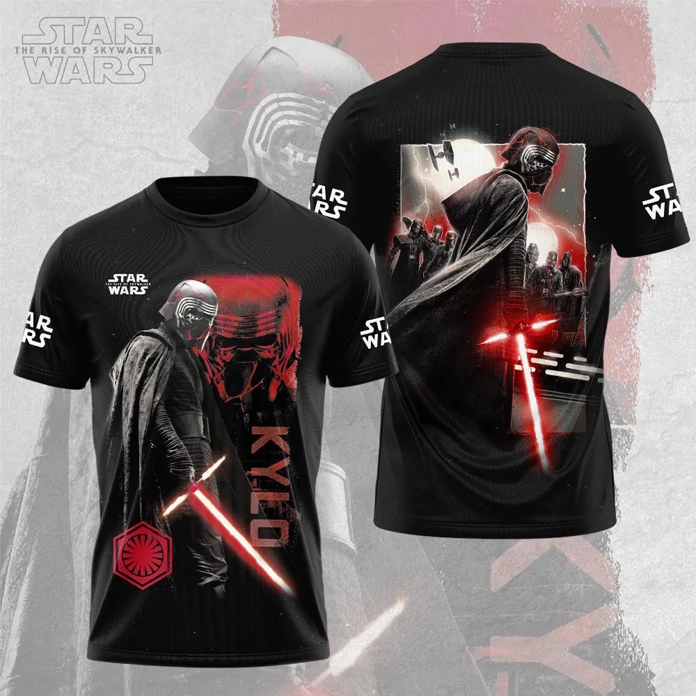 Star Wars 50th Anniversary Kylo Ren T-shirt Size XS-6XL All Over Print