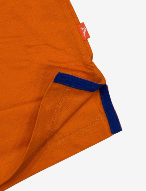 $48 TOMMY BAHAMA Embroidered Logo ORANGE Relaxed Fit Short Sleeve Pocket T-shirt