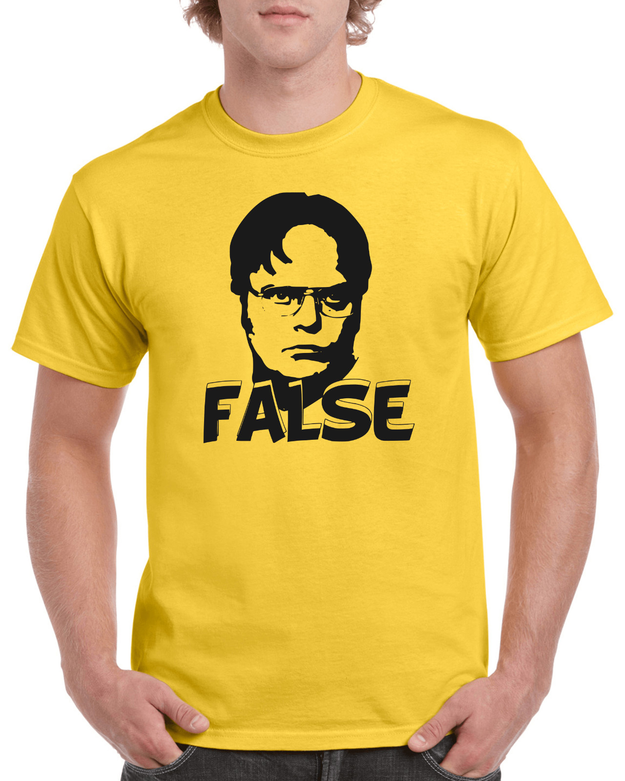 Dwight Schrute False Shirt – Funny Dwight Schrute Shirt – The Office Shirt