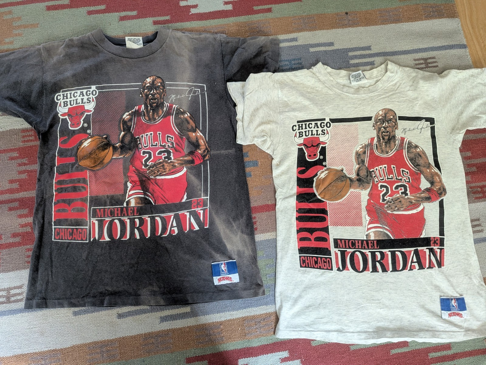 Michel Jordan Vintage Tee Chicago Bulls NBA official Size M