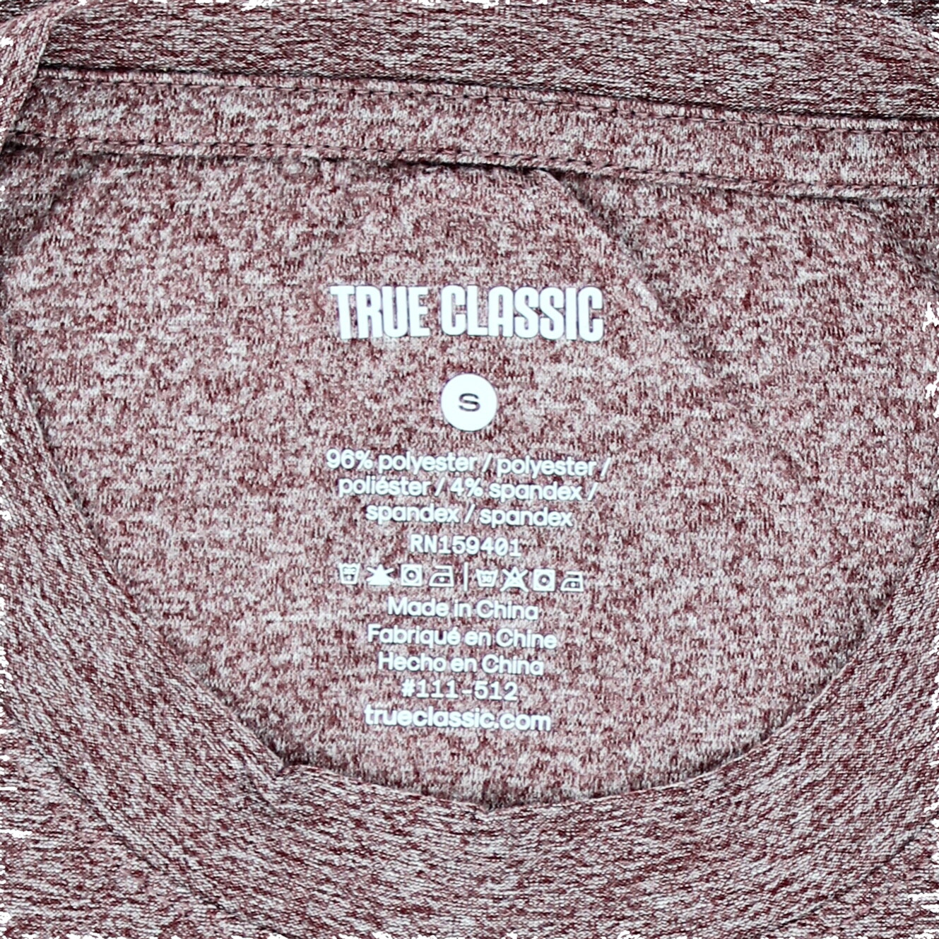 True Classic Long Sleeve T Shirt, Long Sleeve Crew Neck Tee MSRP $35