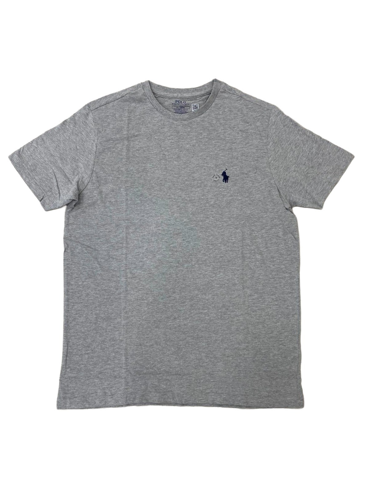 Polo Ralph Lauren Men’s Custom Slim Fit Crewneck T-Shirt Navy , Gray -S, -XXL