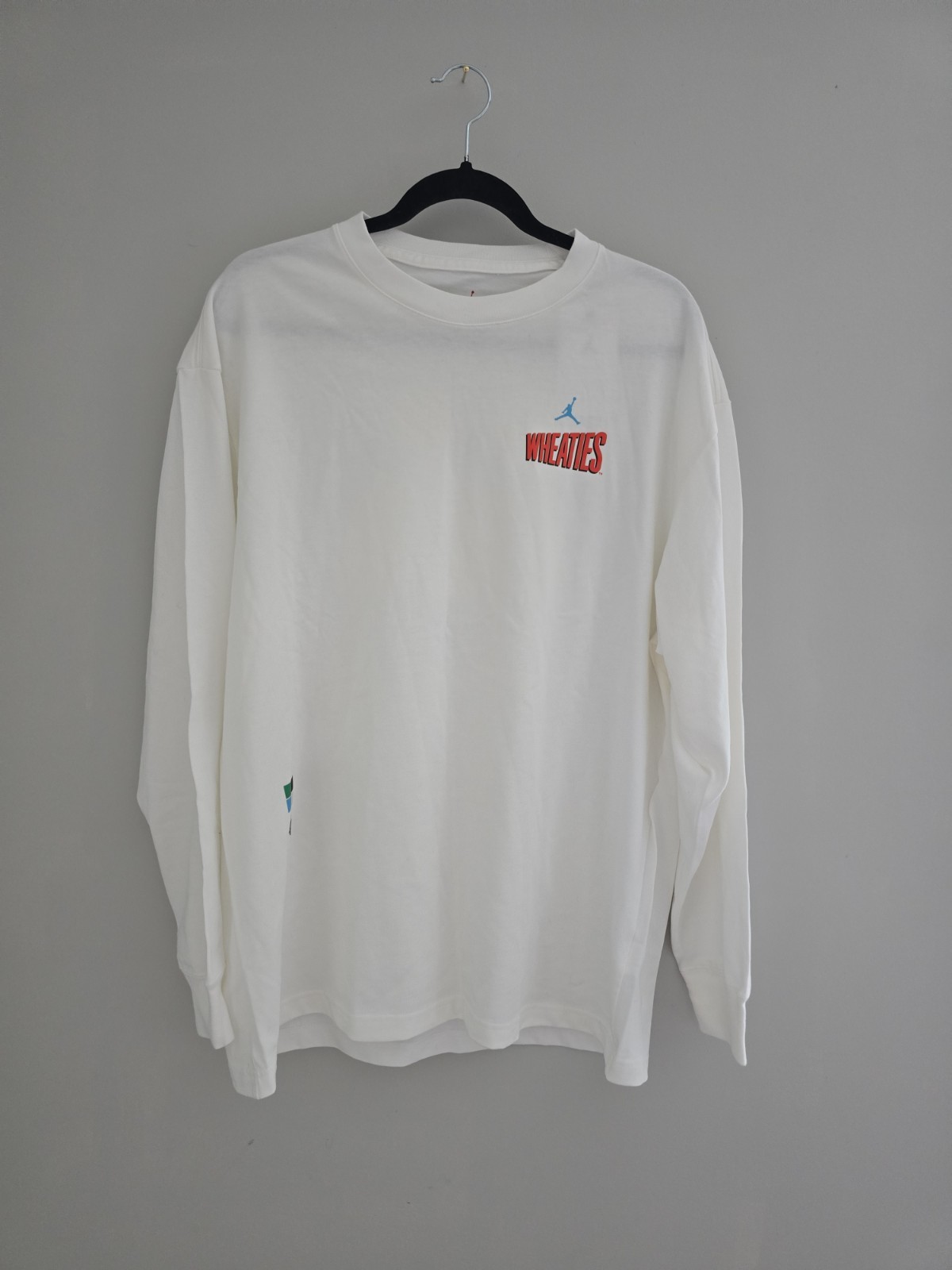 NWT Jordan Flight MVP 85 Long Sleeve T-Shirt Wheaties LARGE