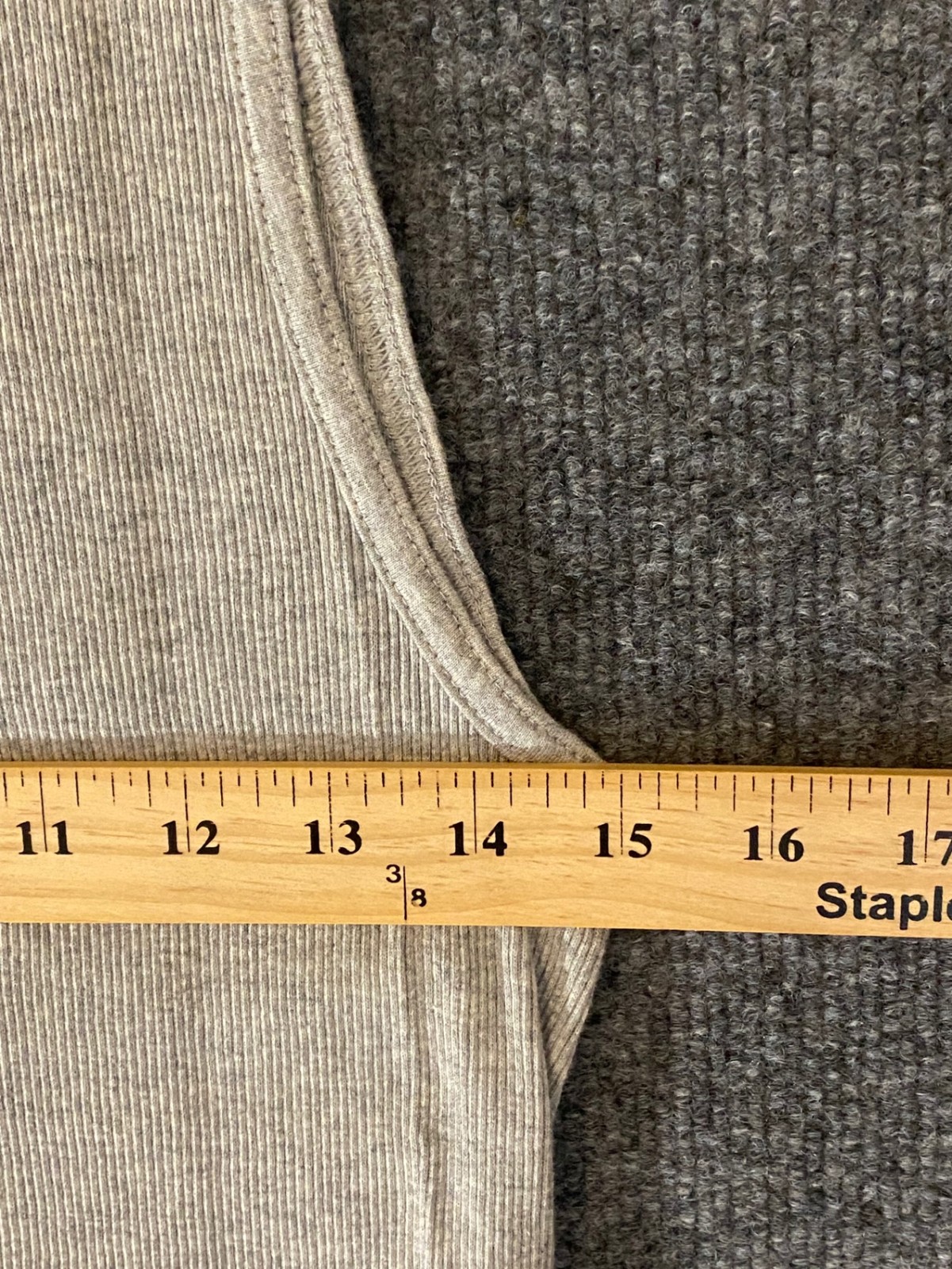 Polo Ralph Lauren Tank Top Men XL Ribbed 100% Cotton Classic Fit Gray Sleeveless