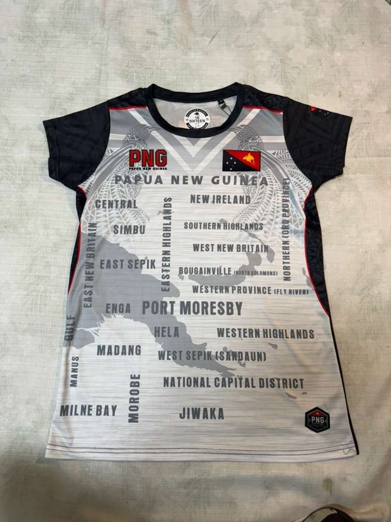 Sixteen PNG Papua New Guinea Provinces Sublimated T-Shirt