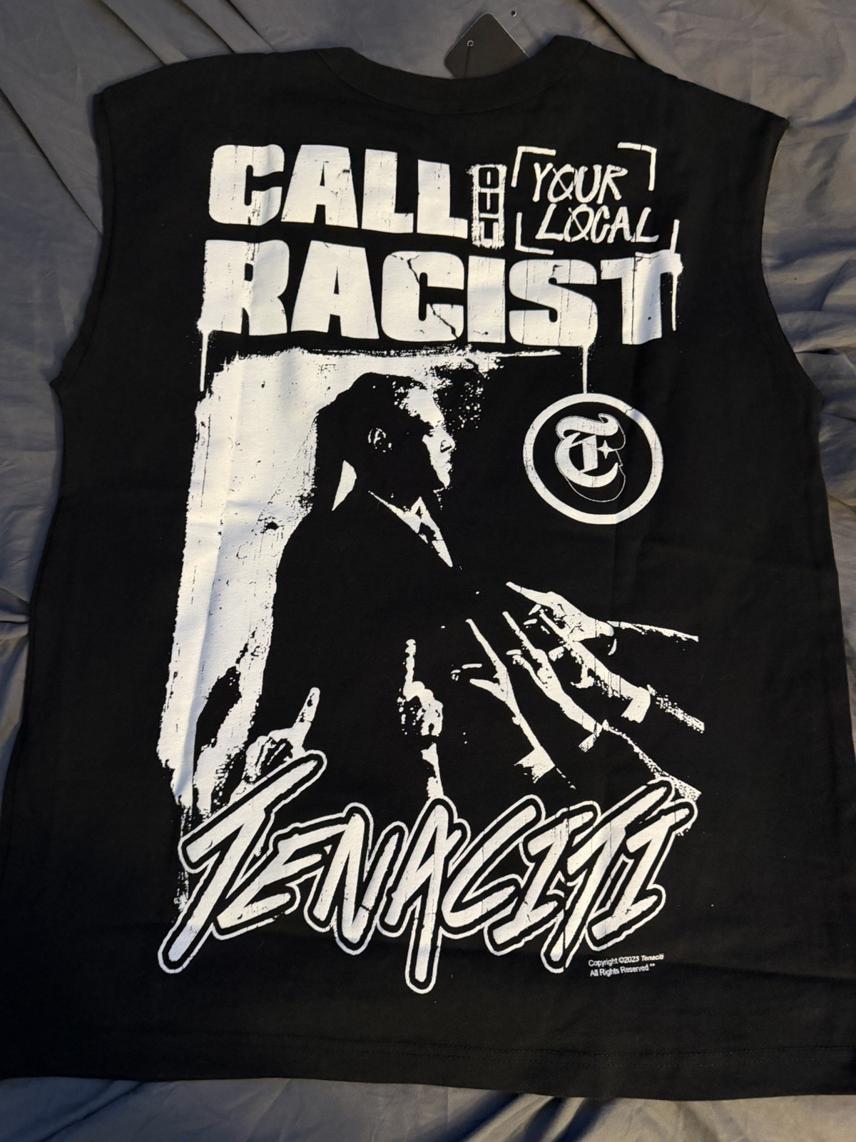 Tenaciti Men’s Size Small T Shirt No Sleeves