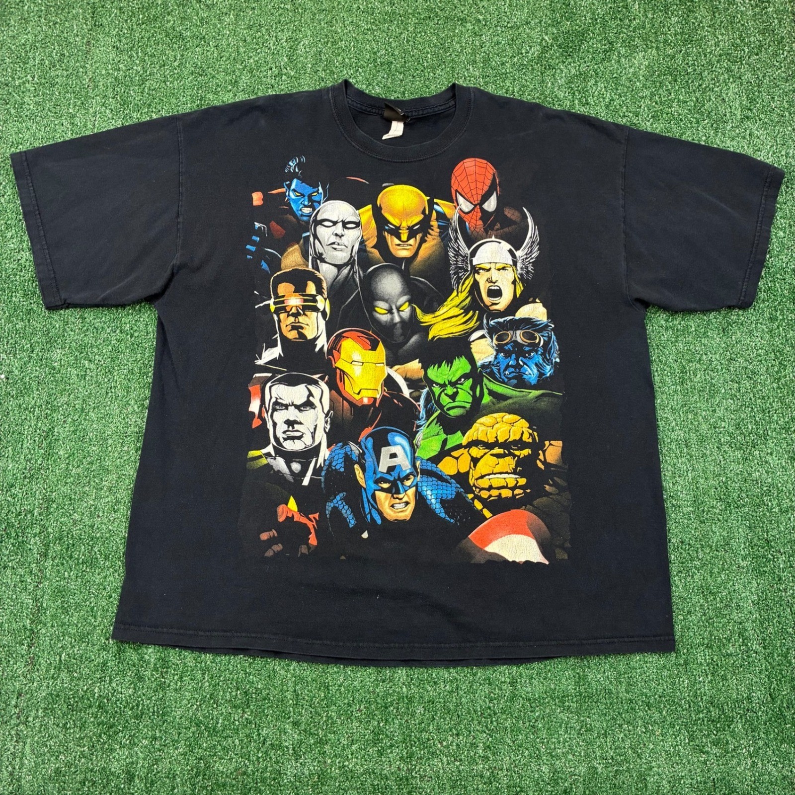 Y2K Marvel Mad Engine T-shirt