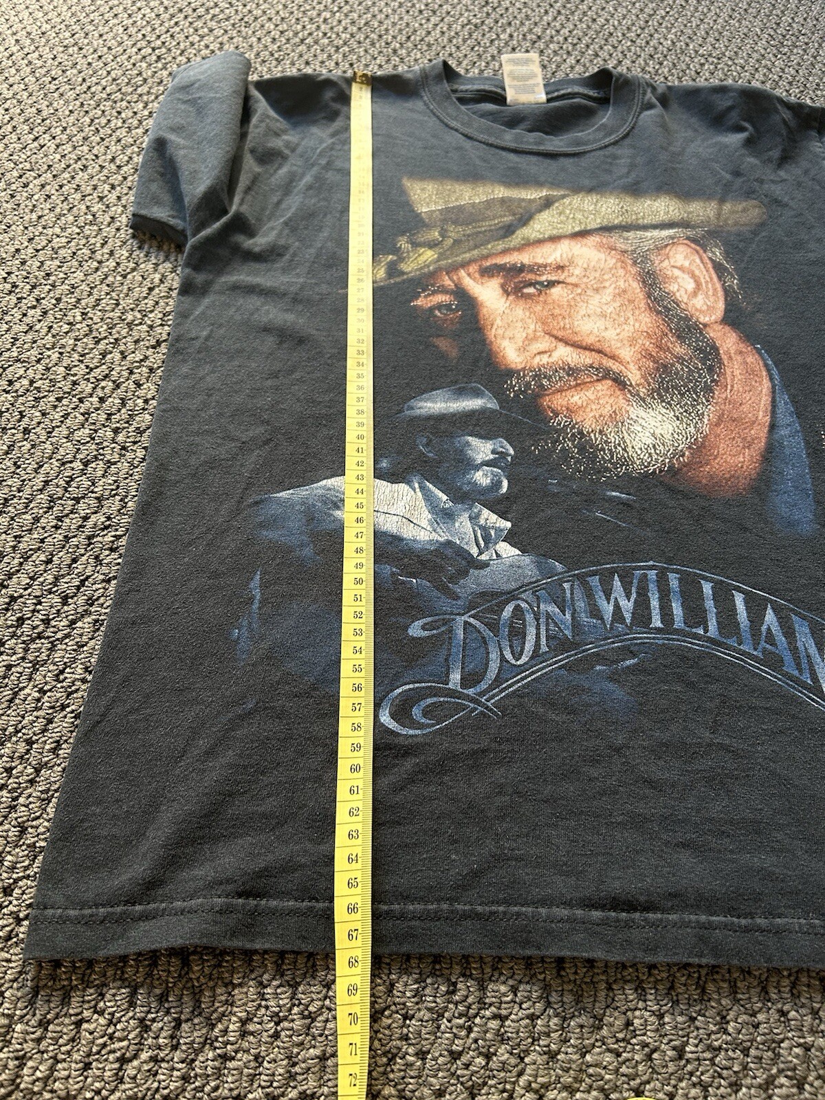 Don Williams Gentle Giant Tour Size M Men’s 90’s Country Music T Shirt Vintage