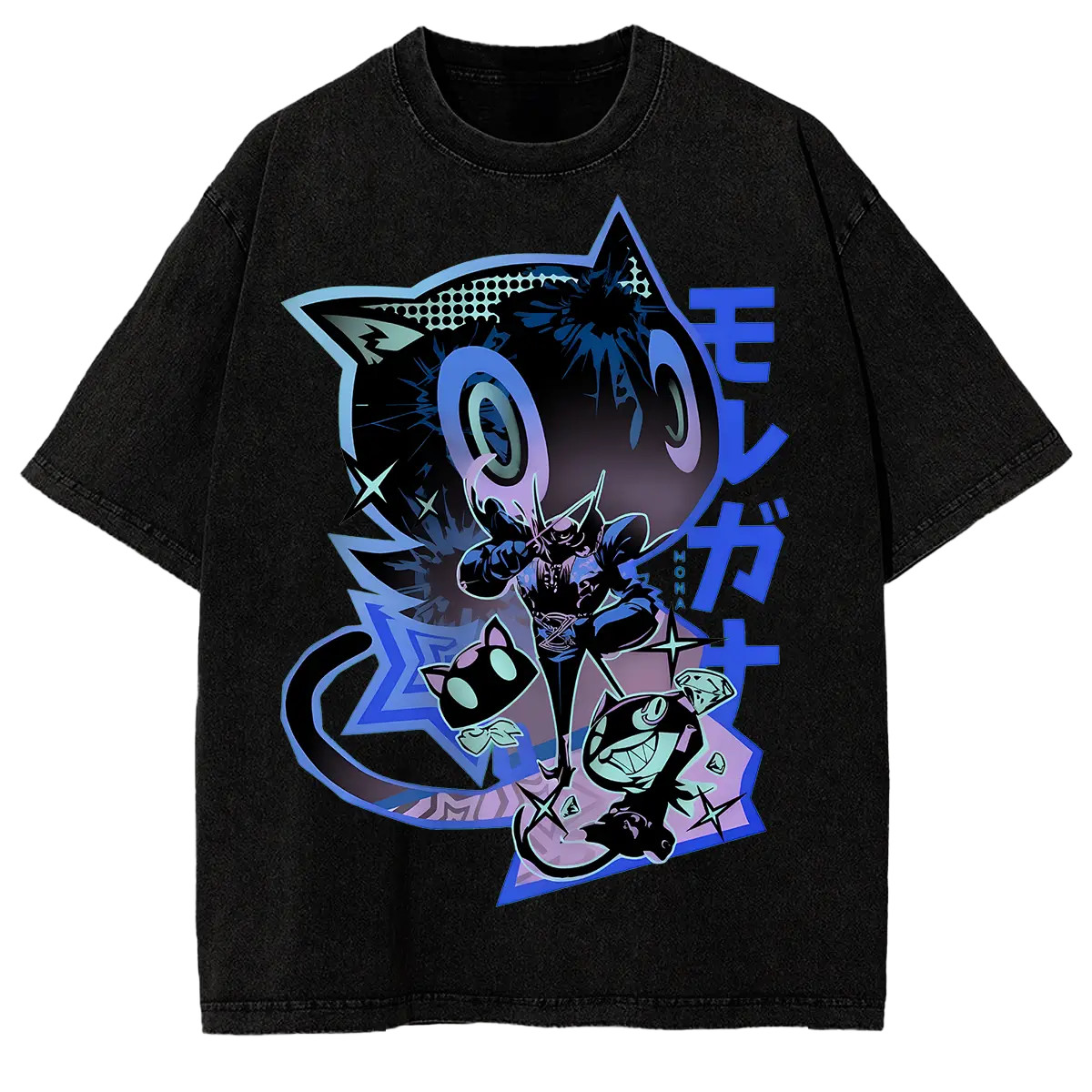 Persona 5 Phantom Thieves Mor Heavy Cotton Graphic Fans And Lovers Anime T-Shirt