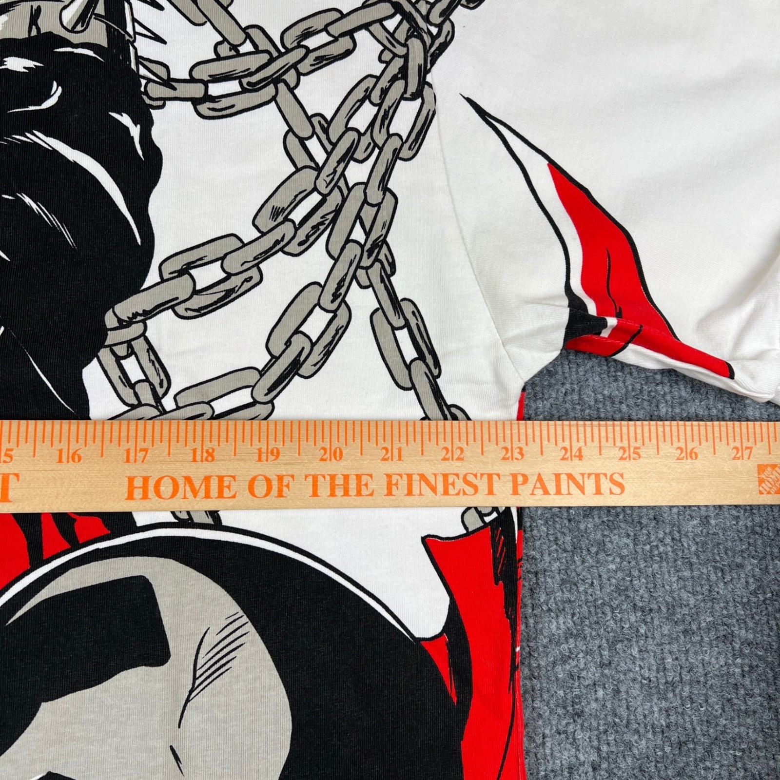Chronic Images Shirt Mens XL “Hell Race” Spawn vs Ghost Rider AOP All Over Print