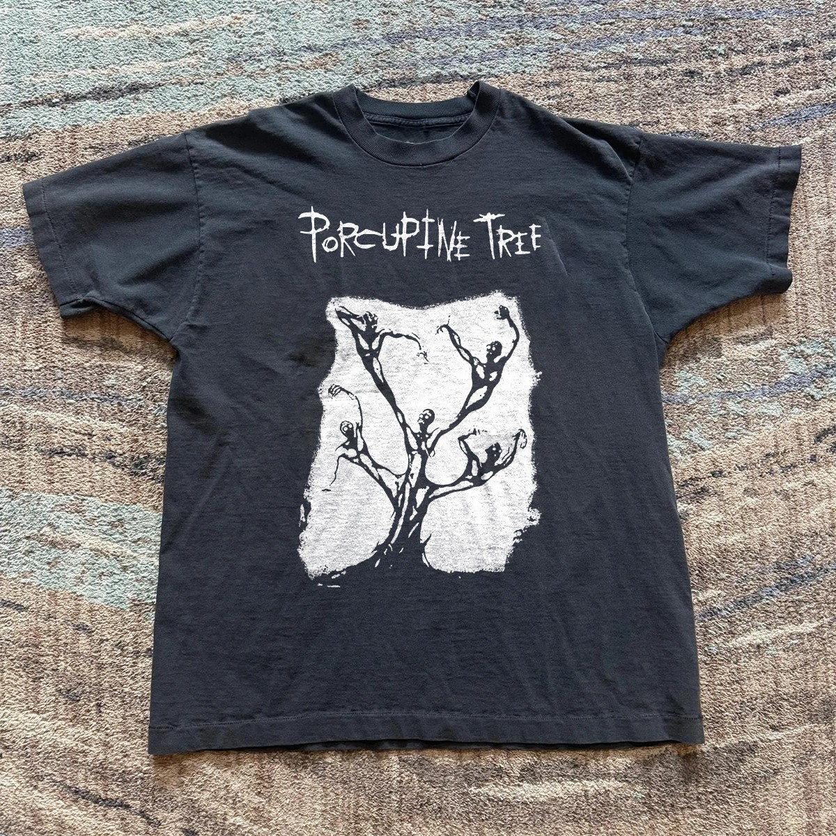 NEW! Porcupine Tree logo Unisex Black T-shirt Size S-5XL