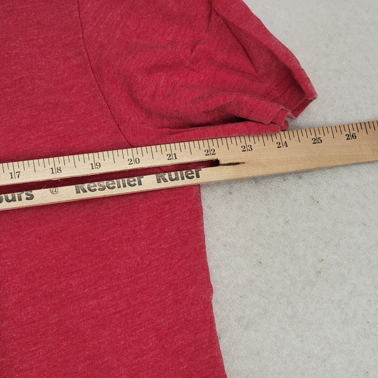 Lucky Brand Corona Beer Shirt Mens Large RED Casual Mexican Lager Distressed NWT