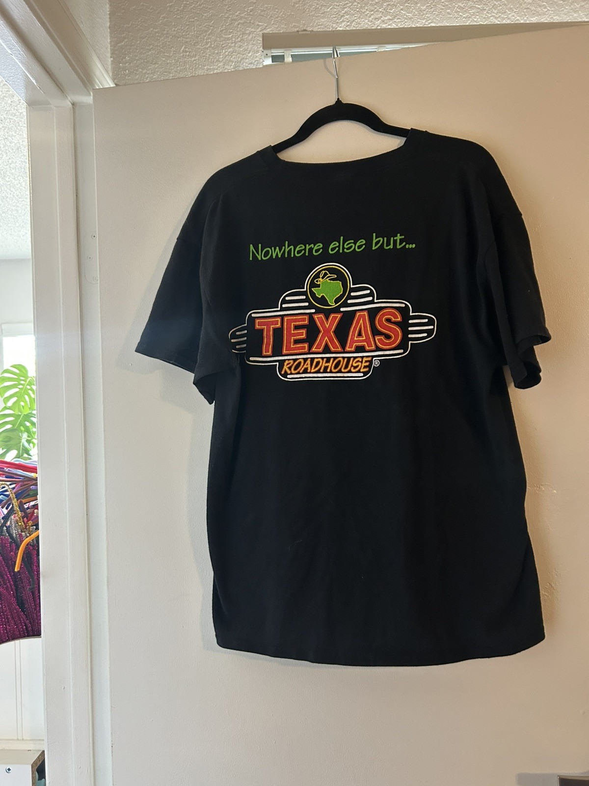 Texas Roadhouse unisex large black shirt