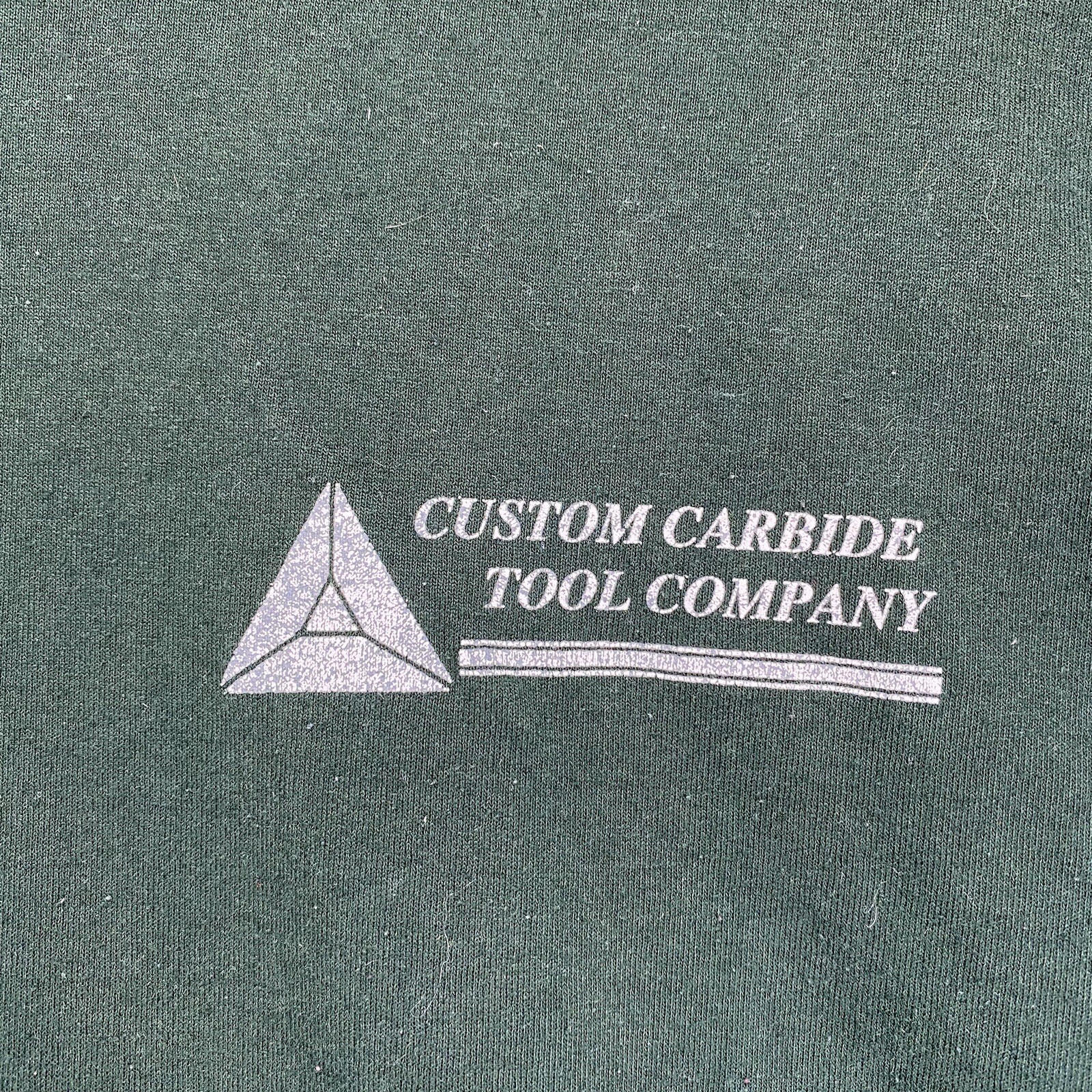 Vintage 90s Single Stitch T-Shirt Men’s Medium Custom Carbide Tool Company