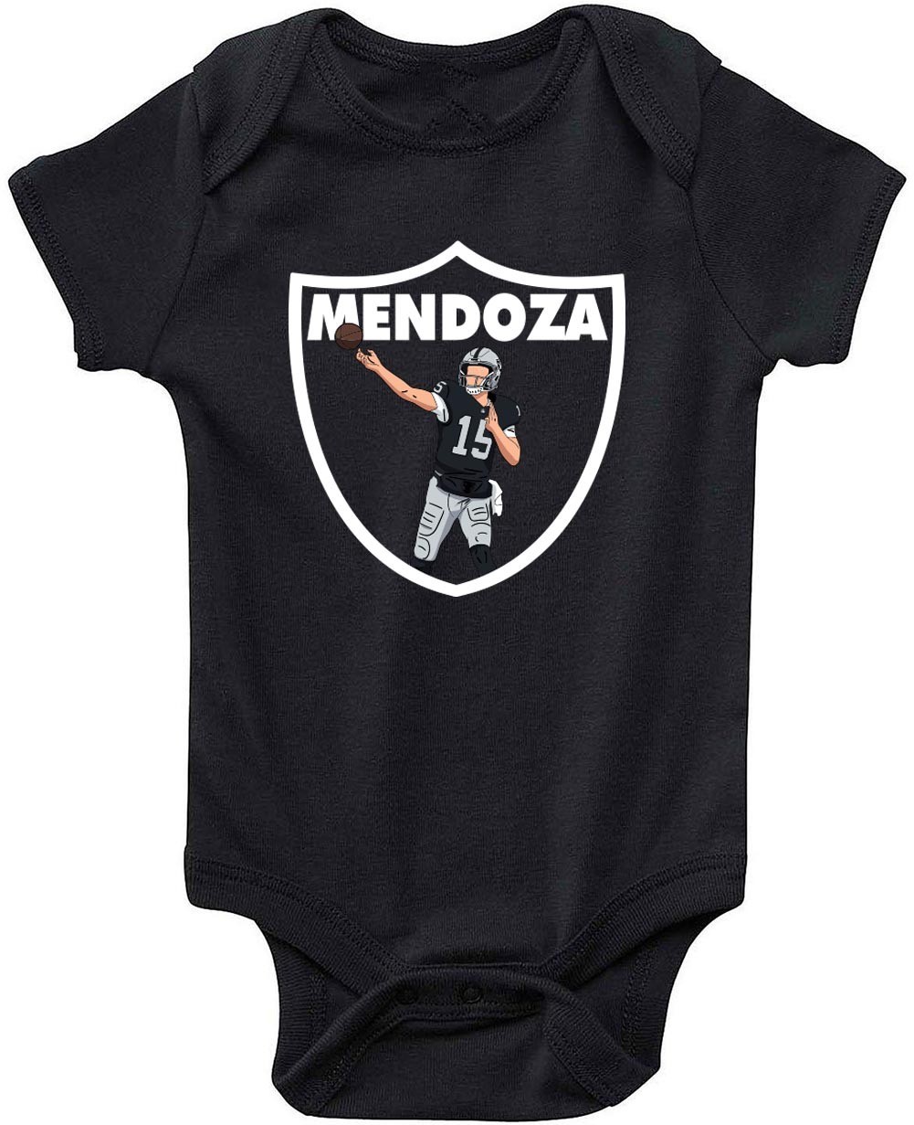 Fernando Mendoza Raiders Logo Creeper Romper One Piece BABY