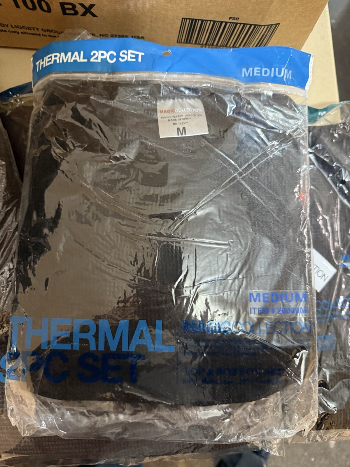 22 Mens Thermal , Variety Of Sizes And Colors, Individual Wrapped Ready To Sell