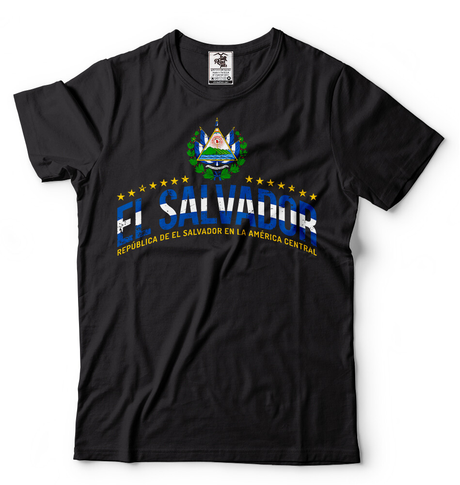 El Salvador T-shirt Salvadoran Heritage national Day Mens Unisex Tee Shirt Tee