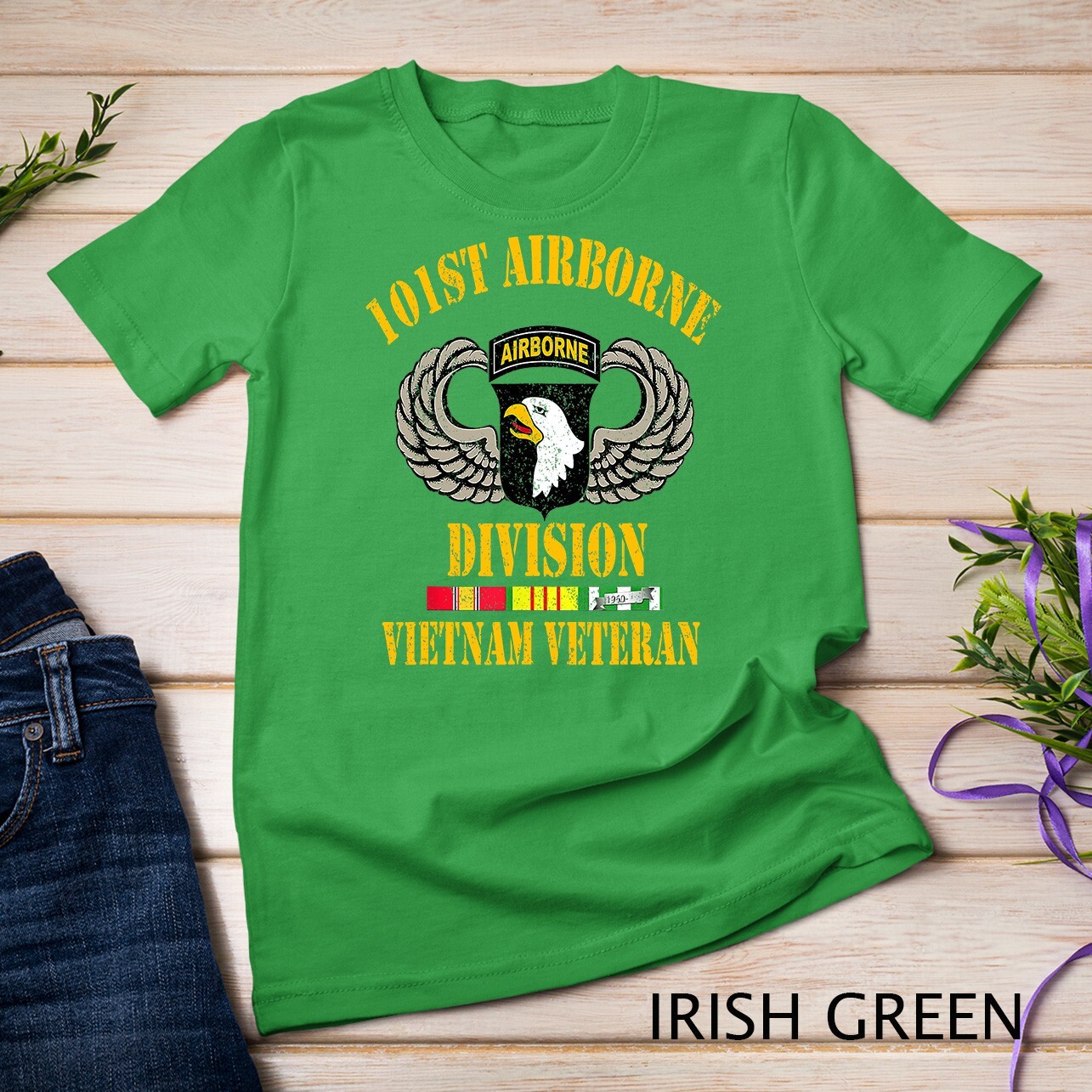 101st Airborne Division Vietnam Veteran Tshirt, Veterans Day Unisex T-shirt