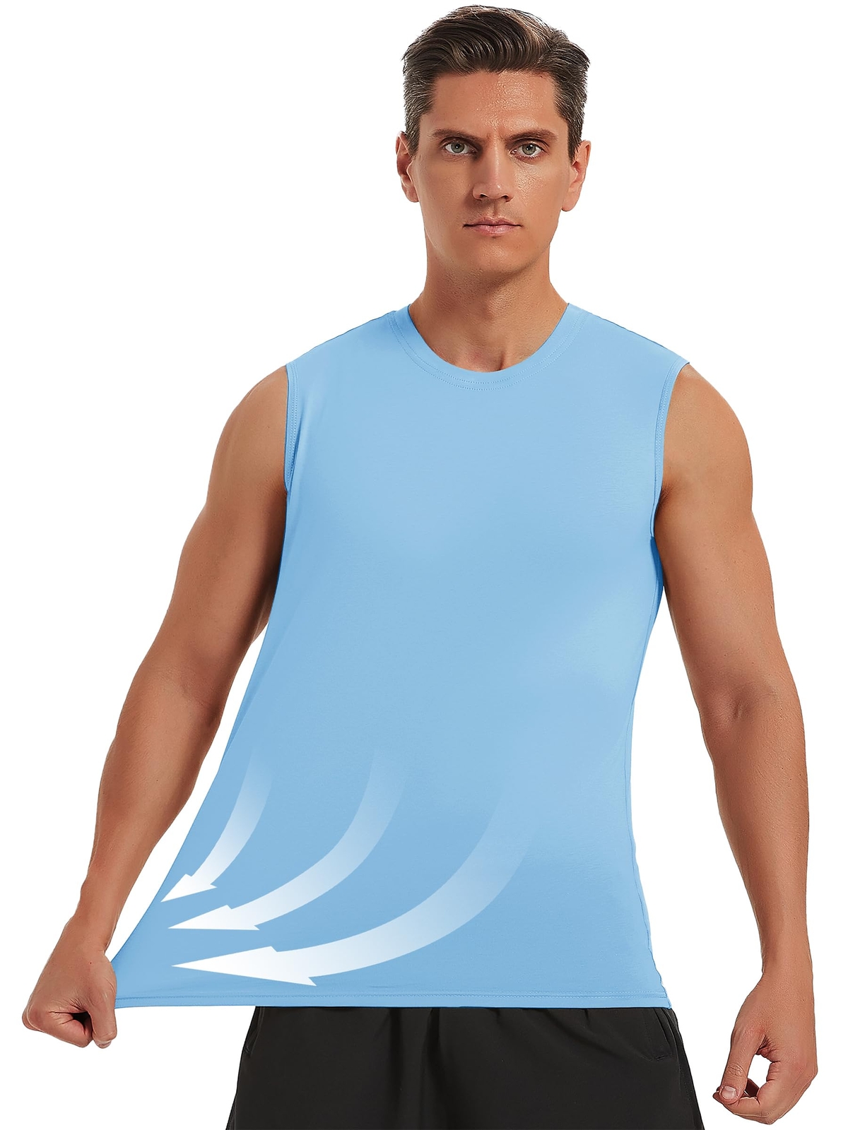 Men’s Sleeveless Muscle Shirts Gym Workout Bodybuilding Quick Dry Casual Vest T