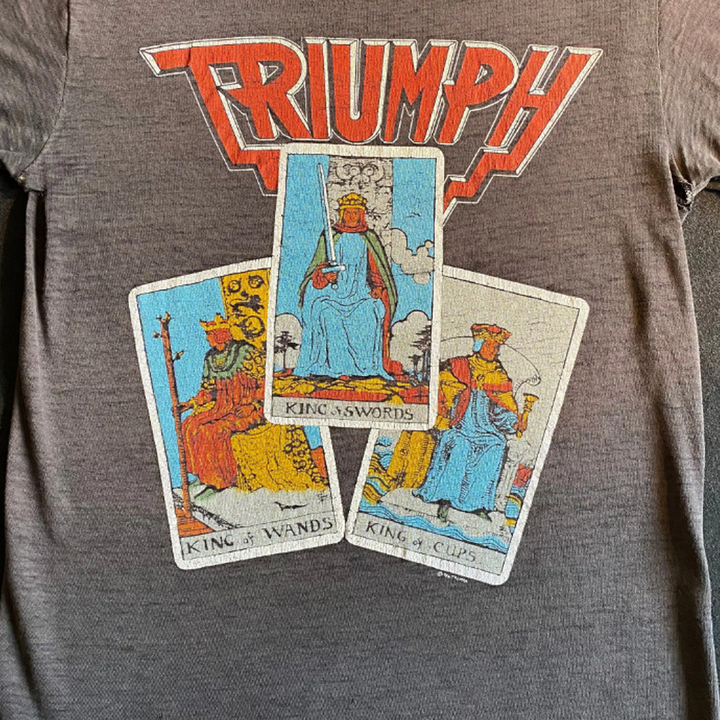 Triumph BAND Triumph album T-shirt Short sleeve S to 5Xl