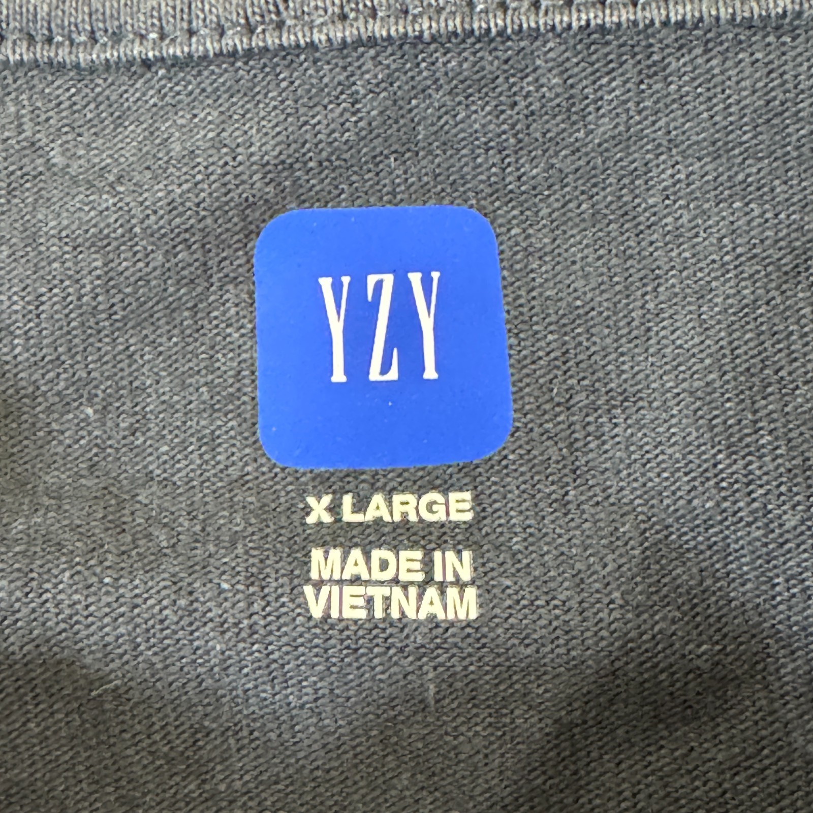 Yeezy Gap Shirt Mens XL X Large Blue Short Sleeve Pullover YZY