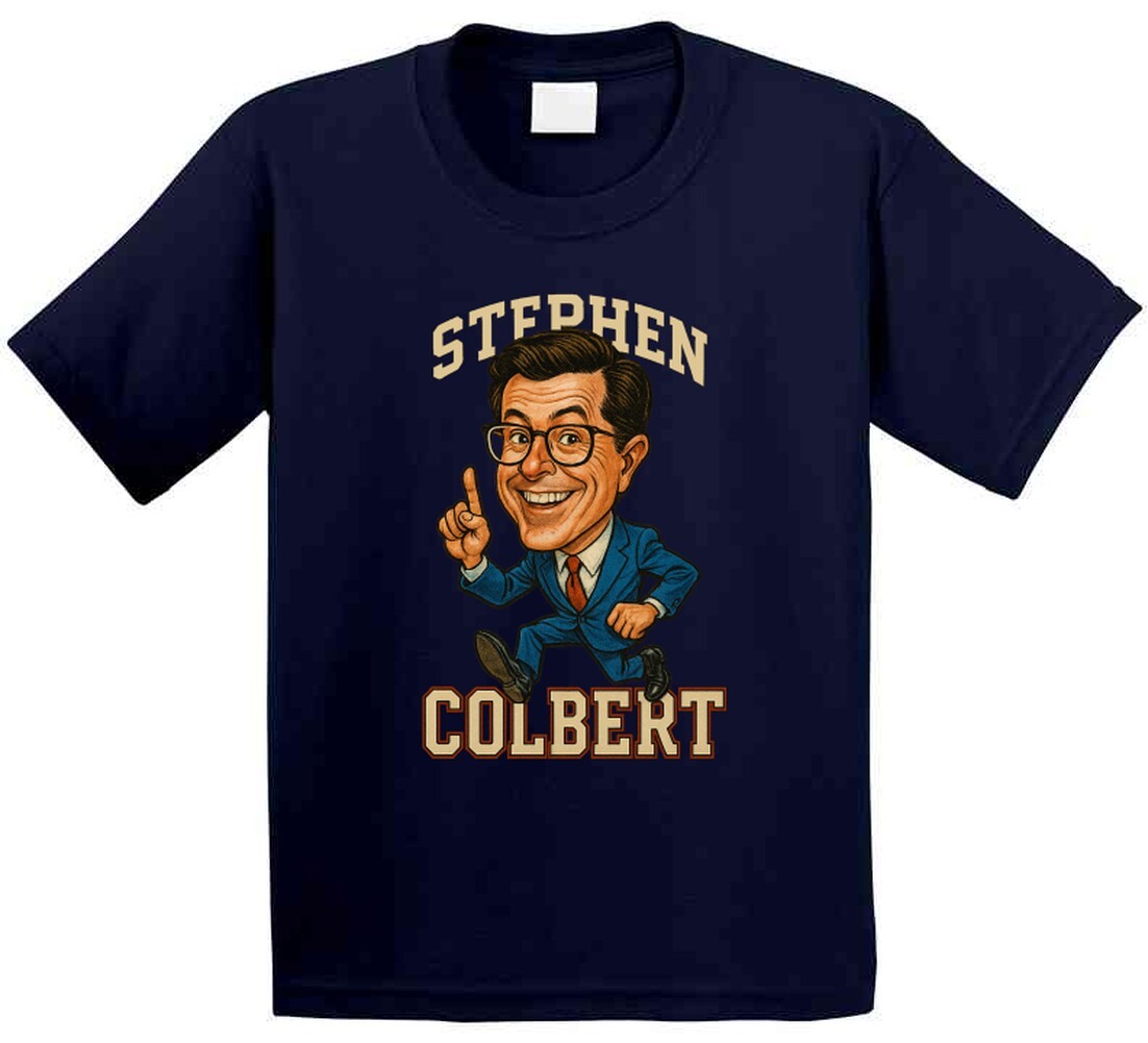 Stephen Colbert Late Night Talk Show Host T Shirt