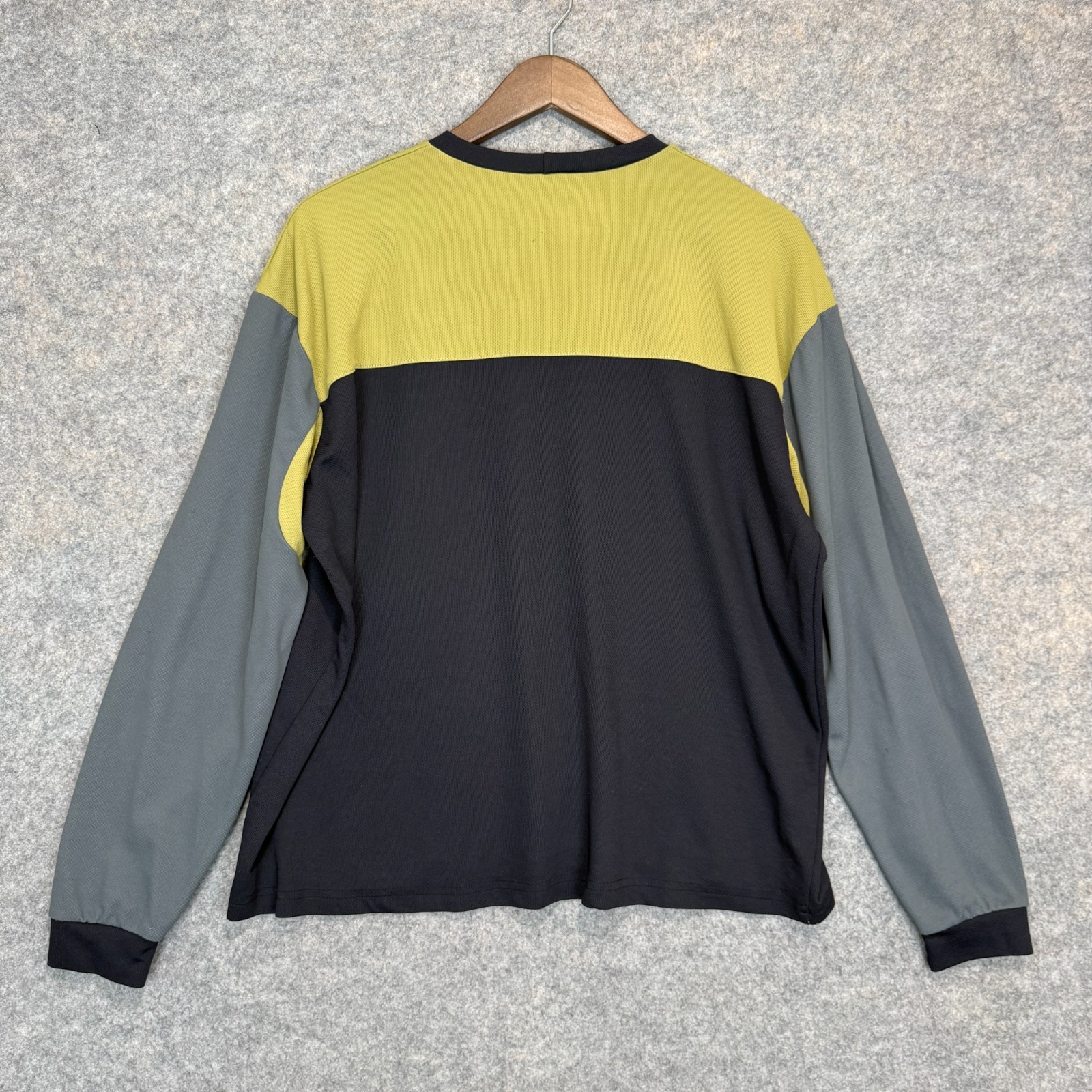 Vintage GT Bicycles BMX Jersey Shirt Mens Large Colorblock 80s 90s Made USA Rare