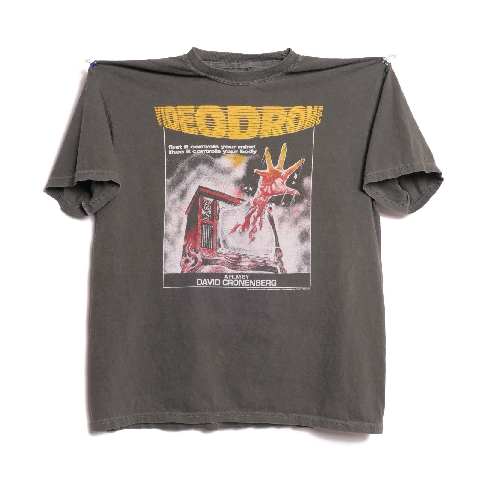Videodrome Movie Tee David Cronenberg 1980s Body Horror Film Debbie Harry XL