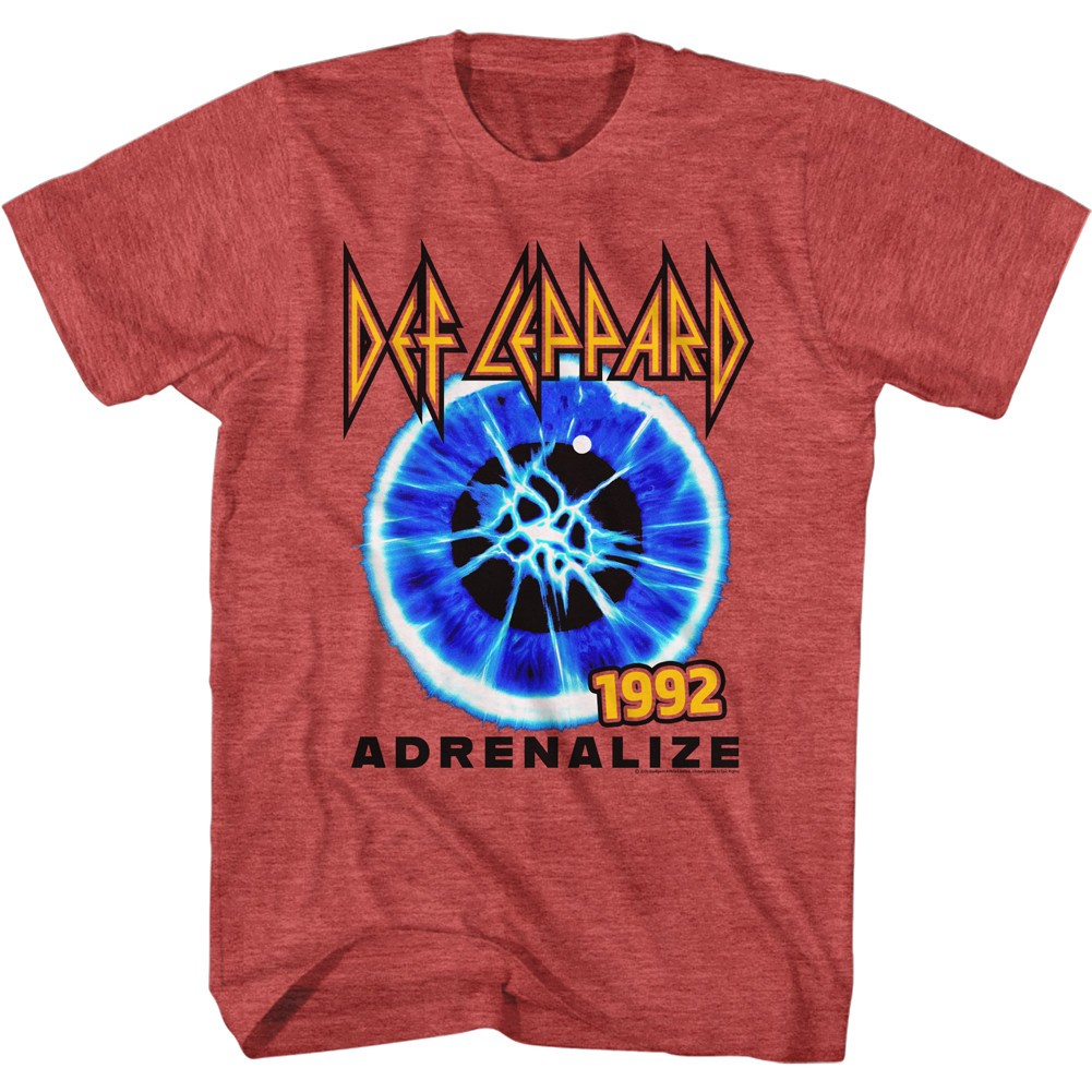 Def Leppard Adrenalize Album Cover 1992 Men’s T Shirt XL