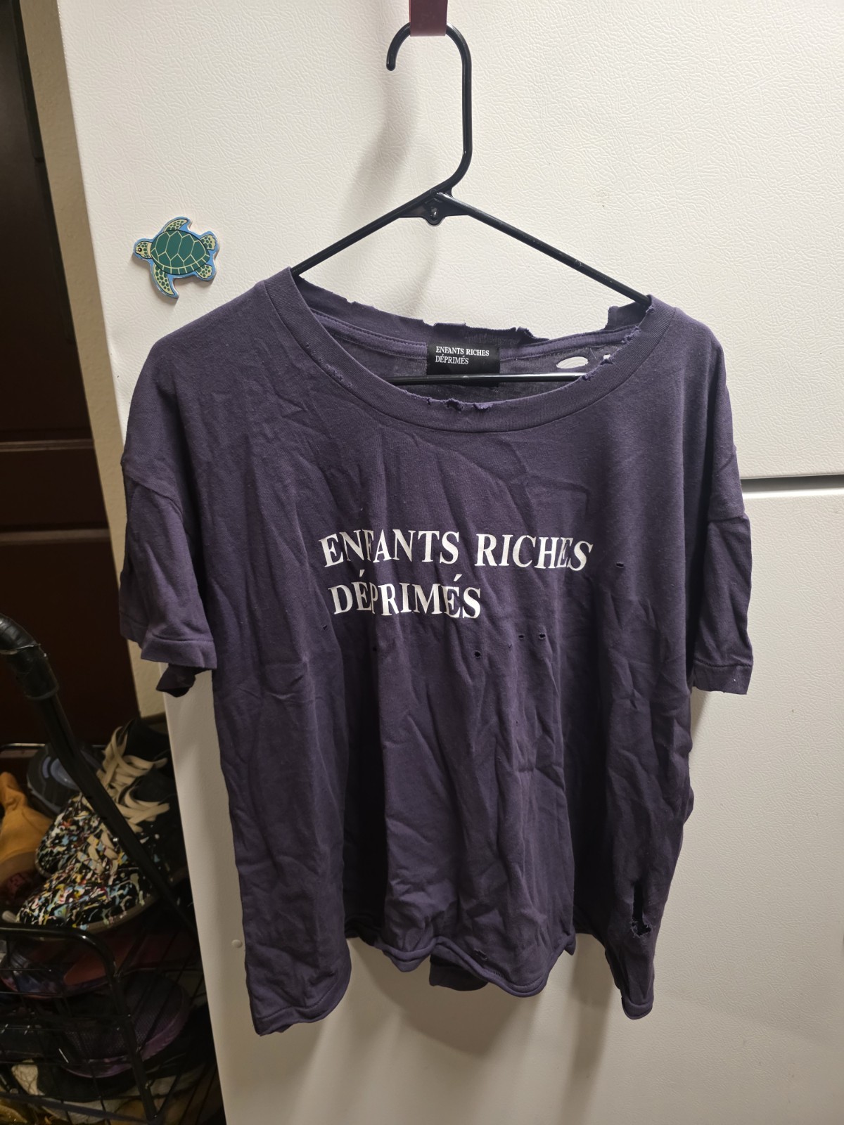 ERD enfants Riches Deprimes ‘Nightshade TAG RIPPED PREVIOUS OWNER SIZE L