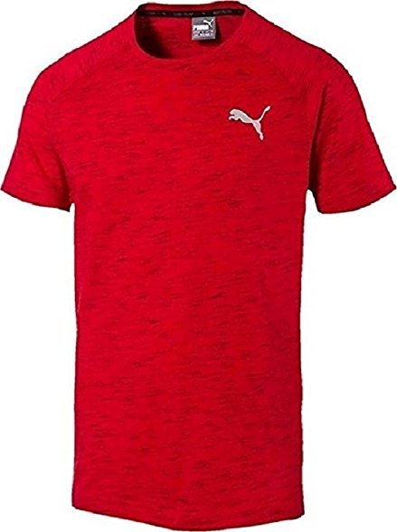 Puma Men’s T Shirt Evostripe Spaceknit DryCell Crew Neck Short Sleeve T-Shirt