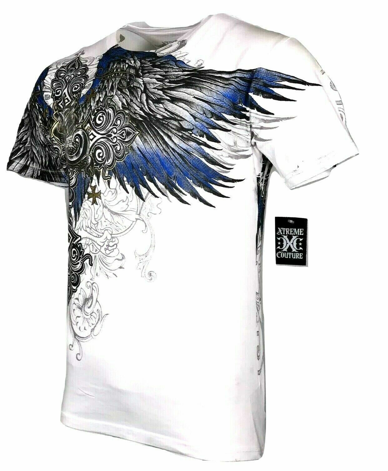 Xtreme Couture by Affliction Men’s T-Shirt T-Shirt ENSIGN Tattoo Biker MMA