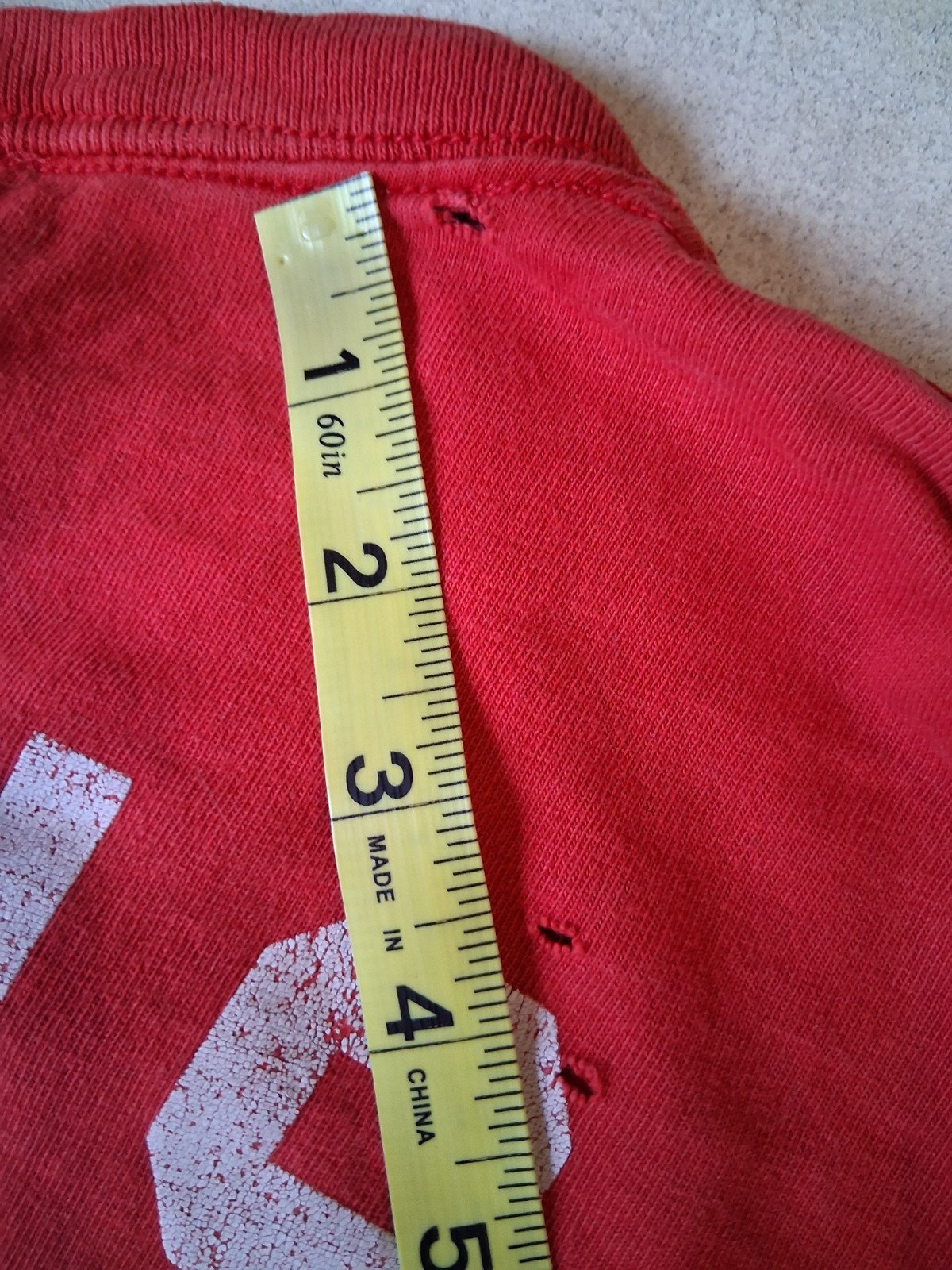 Genuine Merchandise Shirt XL Phillies 2008 World Series Trashed Very Distressed