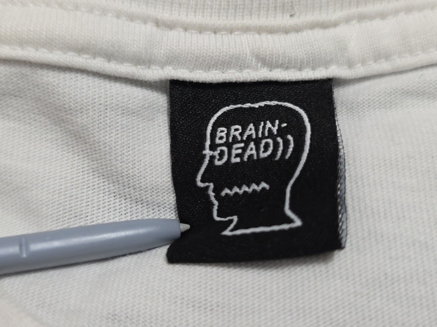 Brain Dead Kiko Kostadinov Asics White FruitFly Long Sleeve Shirt Medium