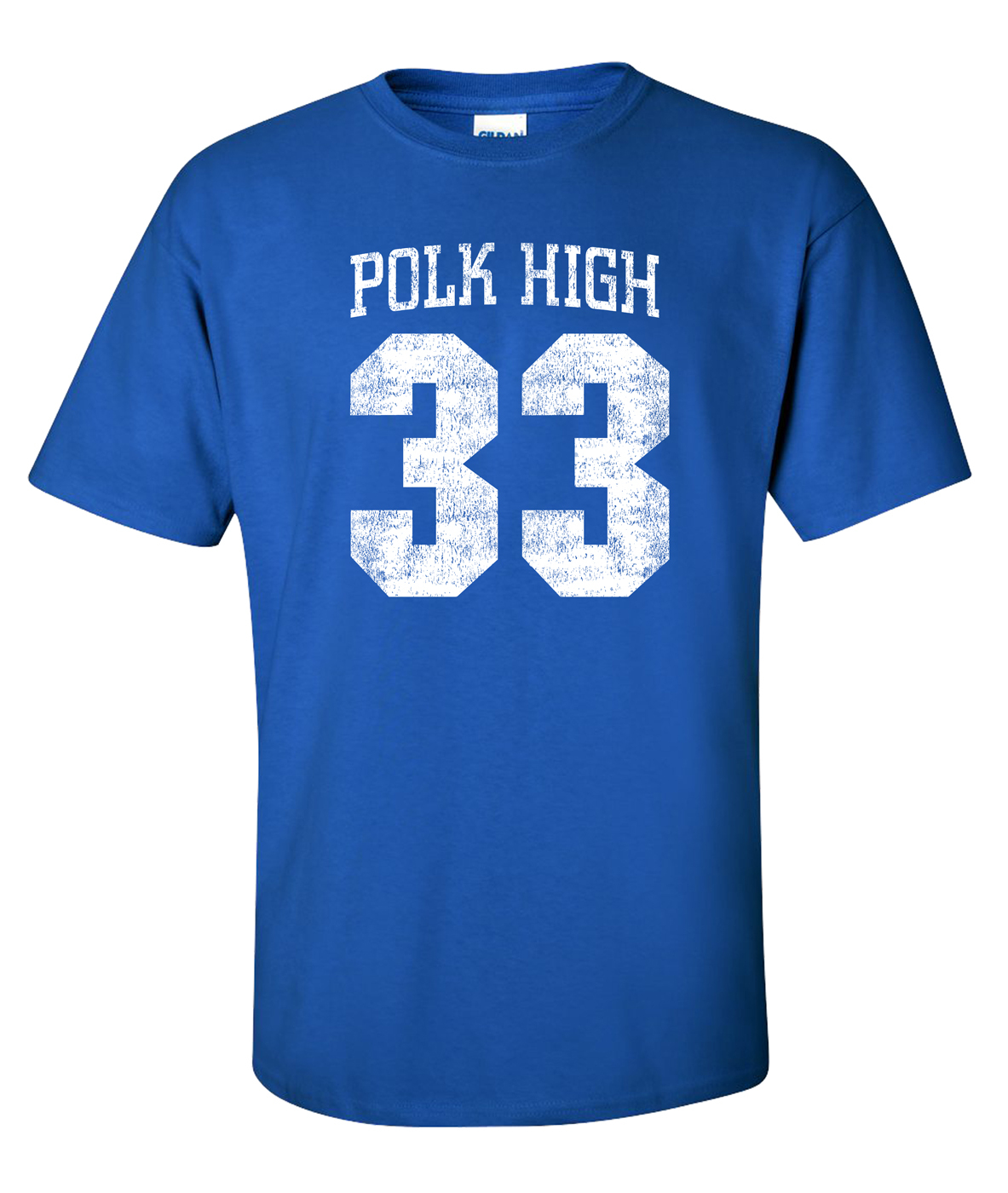 Polk High tee Al Bundy Married With Children Funny No Ma’am Football T-Shirt