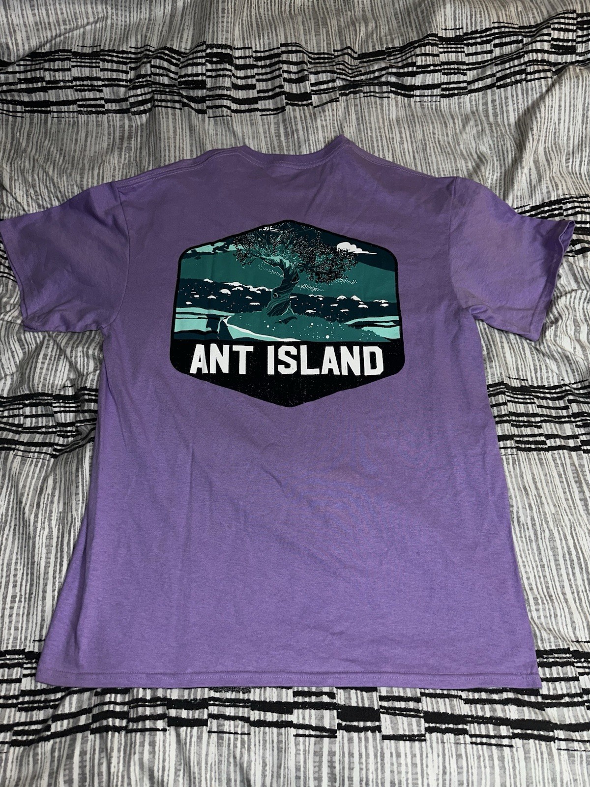 Disney X Pixar A Bugs Life Ant Island Shirt Men’s Size Large Lavender RARE