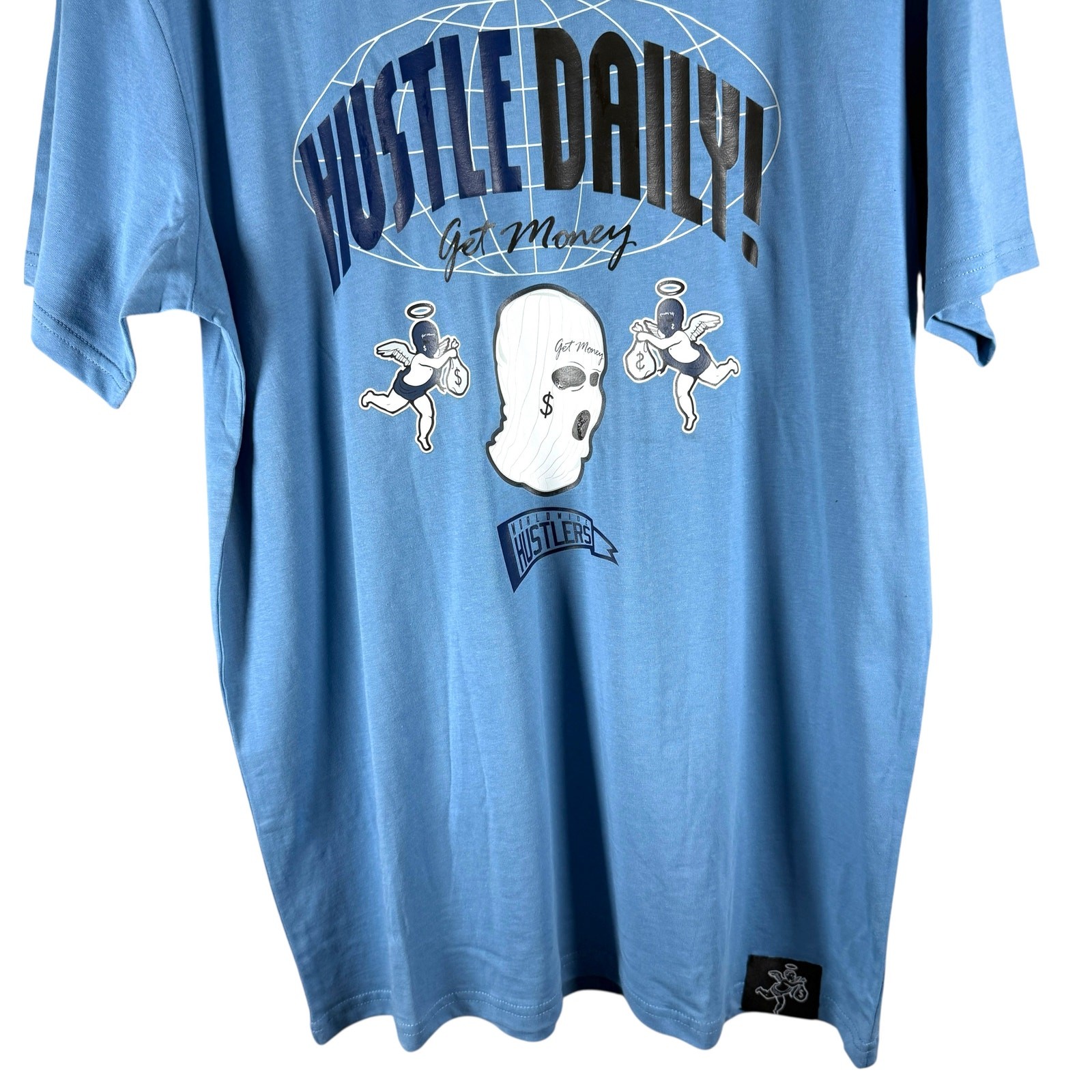 Hastamuerte Hustle Daily Get Money T-shirt Men’s L – Skater Streetwear Casual