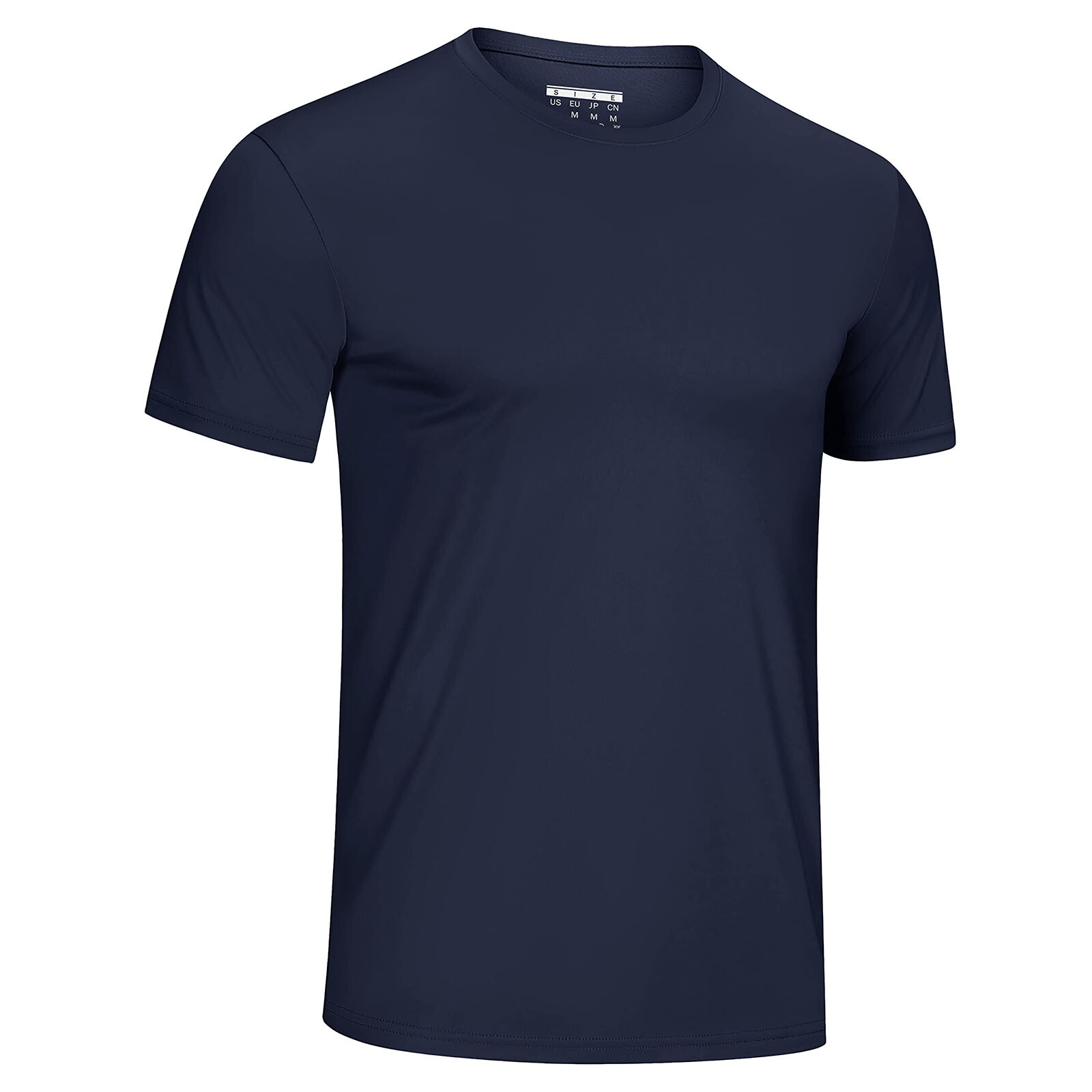 Men’s UPF 50+ Short Sleeve T-Shirt Summer Quick Dry Athletic Sports Running Tops