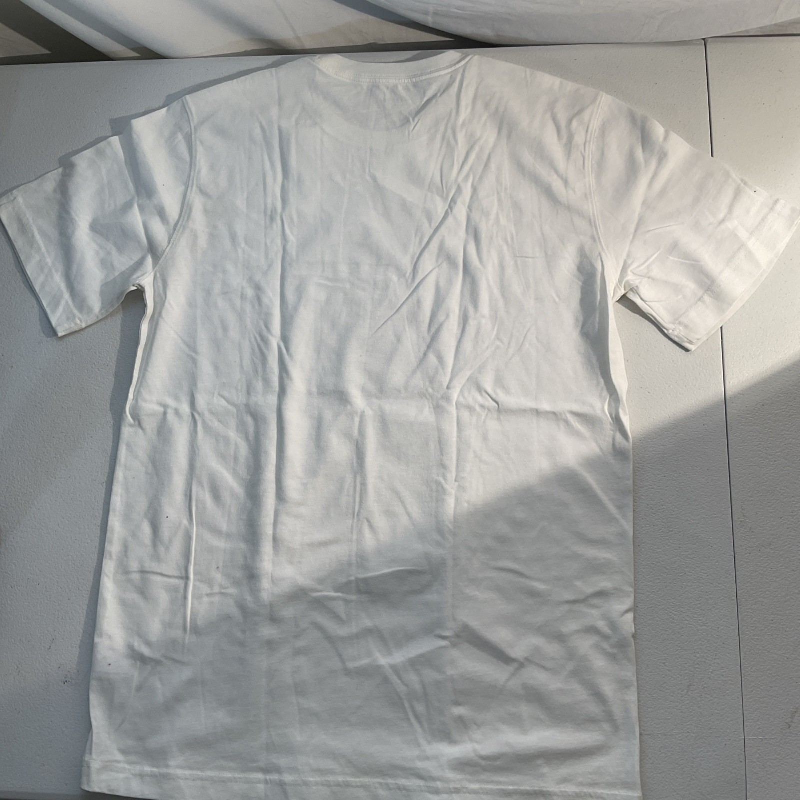 Lands’ End Super Tee M 38-40 White Short Sleeve T-Shirt